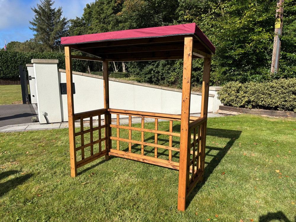 Scandinavian Redwood Garden BBQ Shelter by Charles Taylor Grey - Image 6