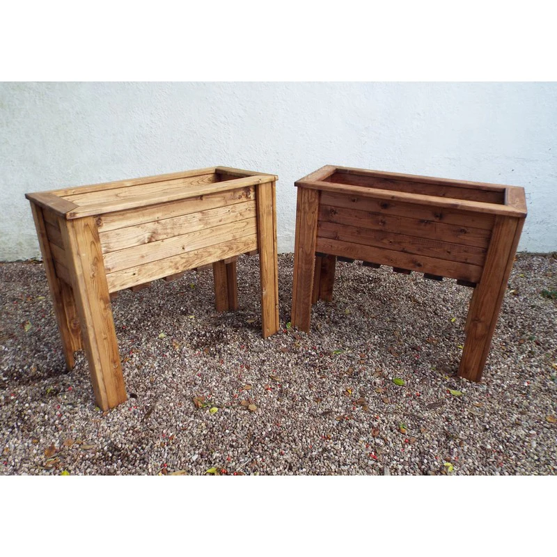 Scandinavian Redwood Garden Planter Set by Charles Taylor - Image 3