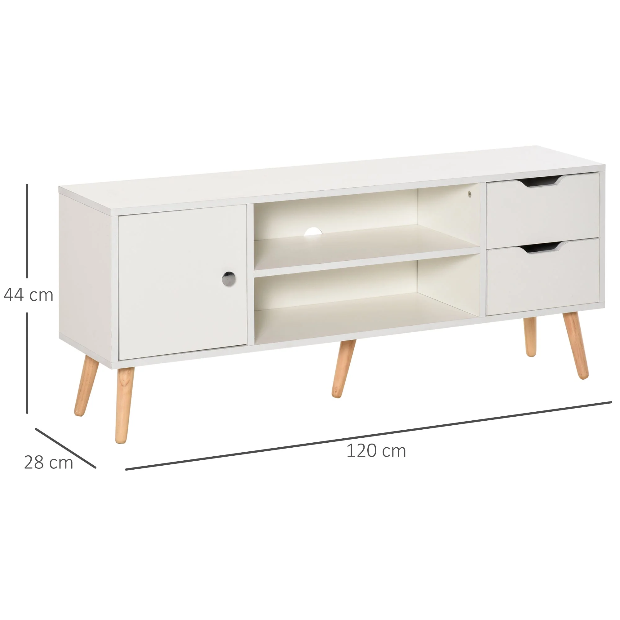 Scandinavian-Style TV Stand - Image 3
