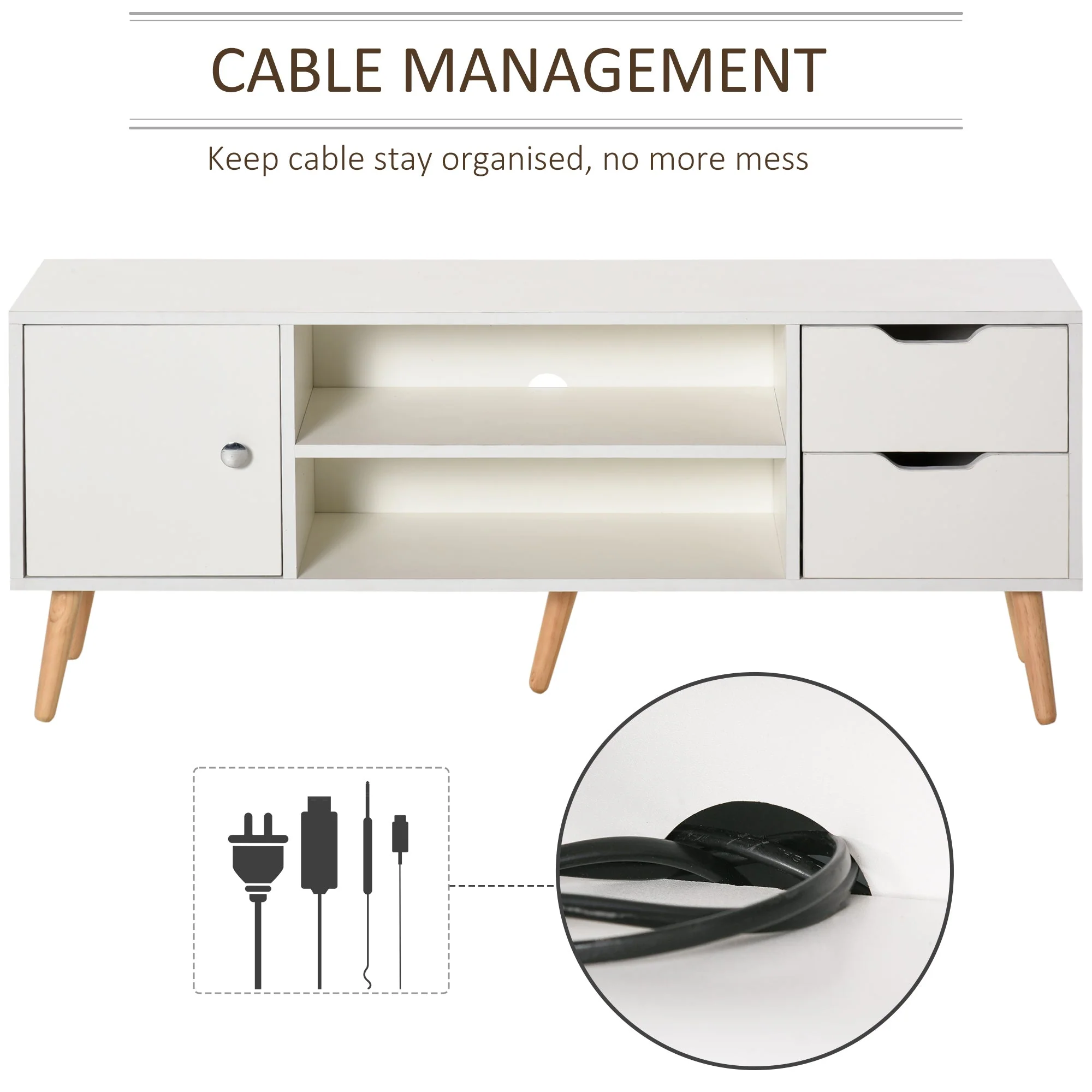Scandinavian-Style TV Stand - Image 5