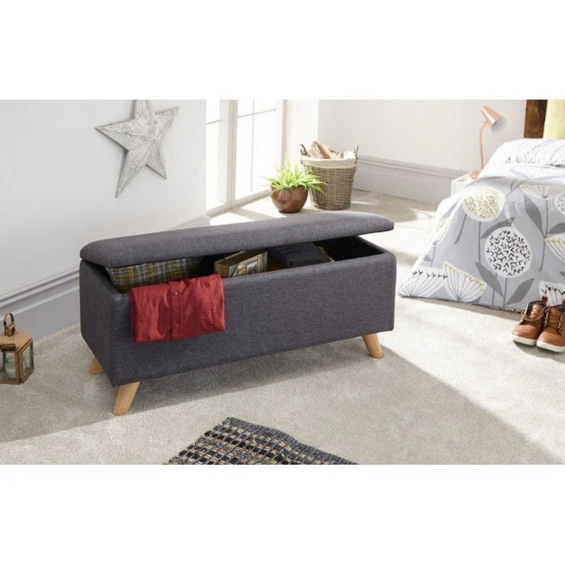 Secreto Large Ottoman Grey 1 Door - Image 3