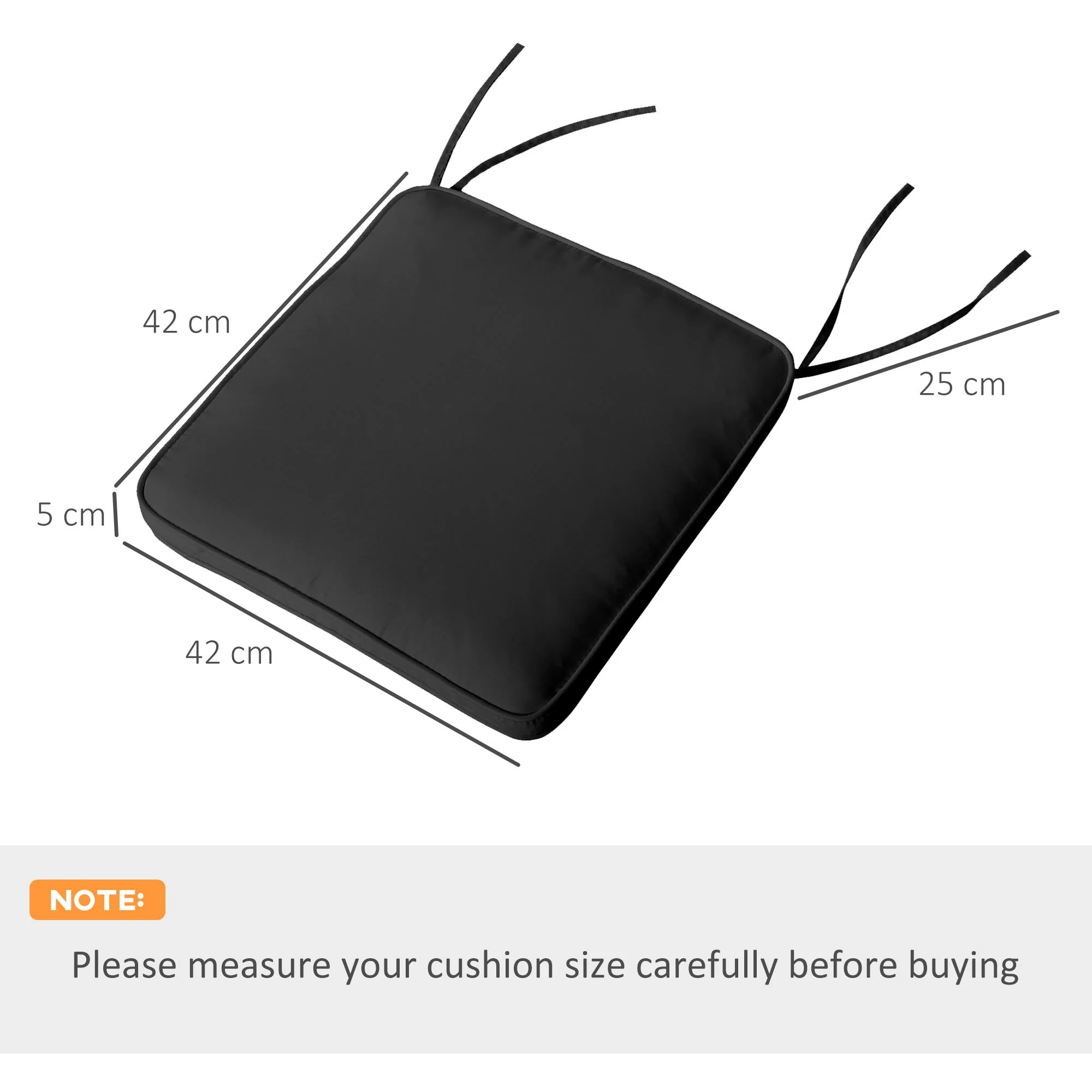 Set of 6-Piece Chair Cushion - Image 3