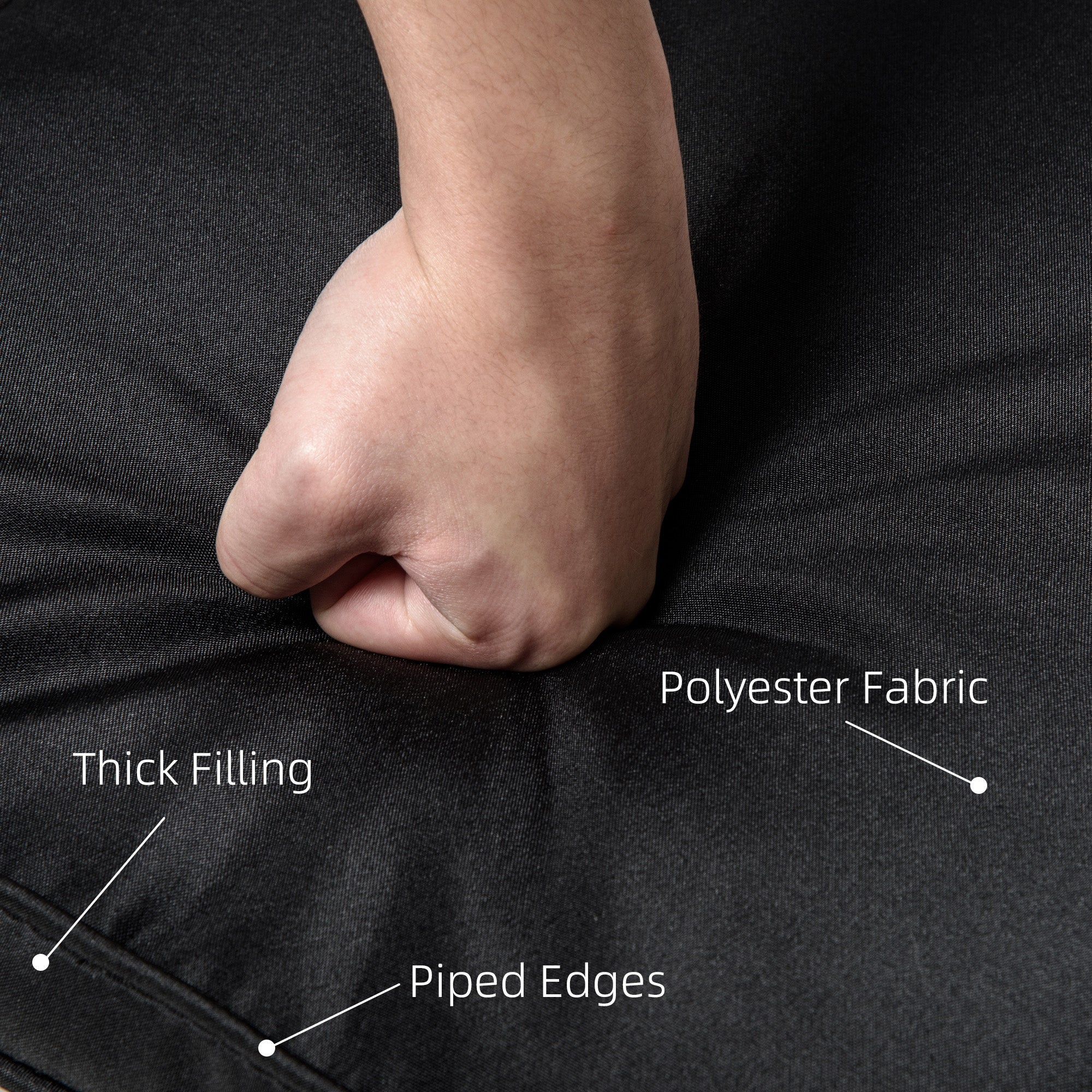 Set of 6-Piece Chair Cushion - Image 4