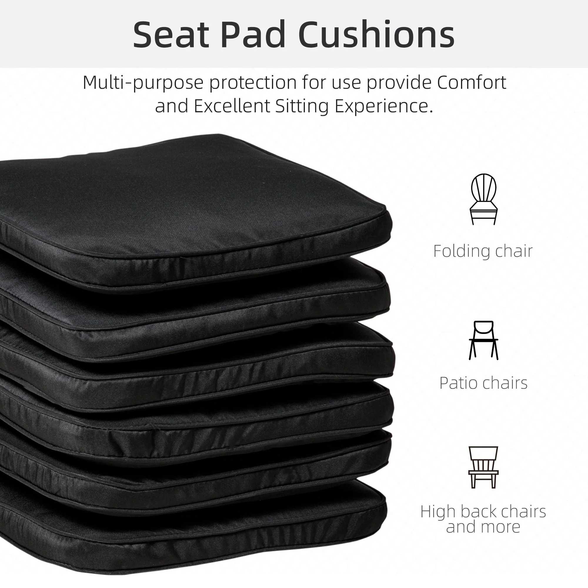 Set of 6-Piece Chair Cushion - Image 6