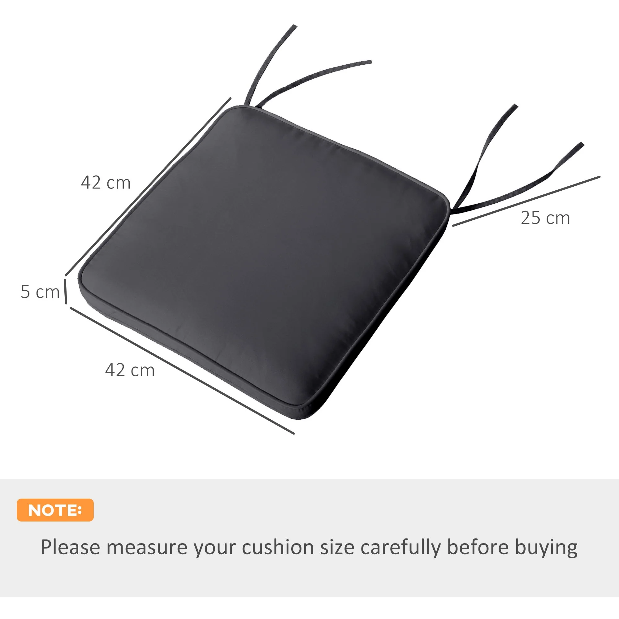 Set of 6-Piece Chair Cushion - Image 3