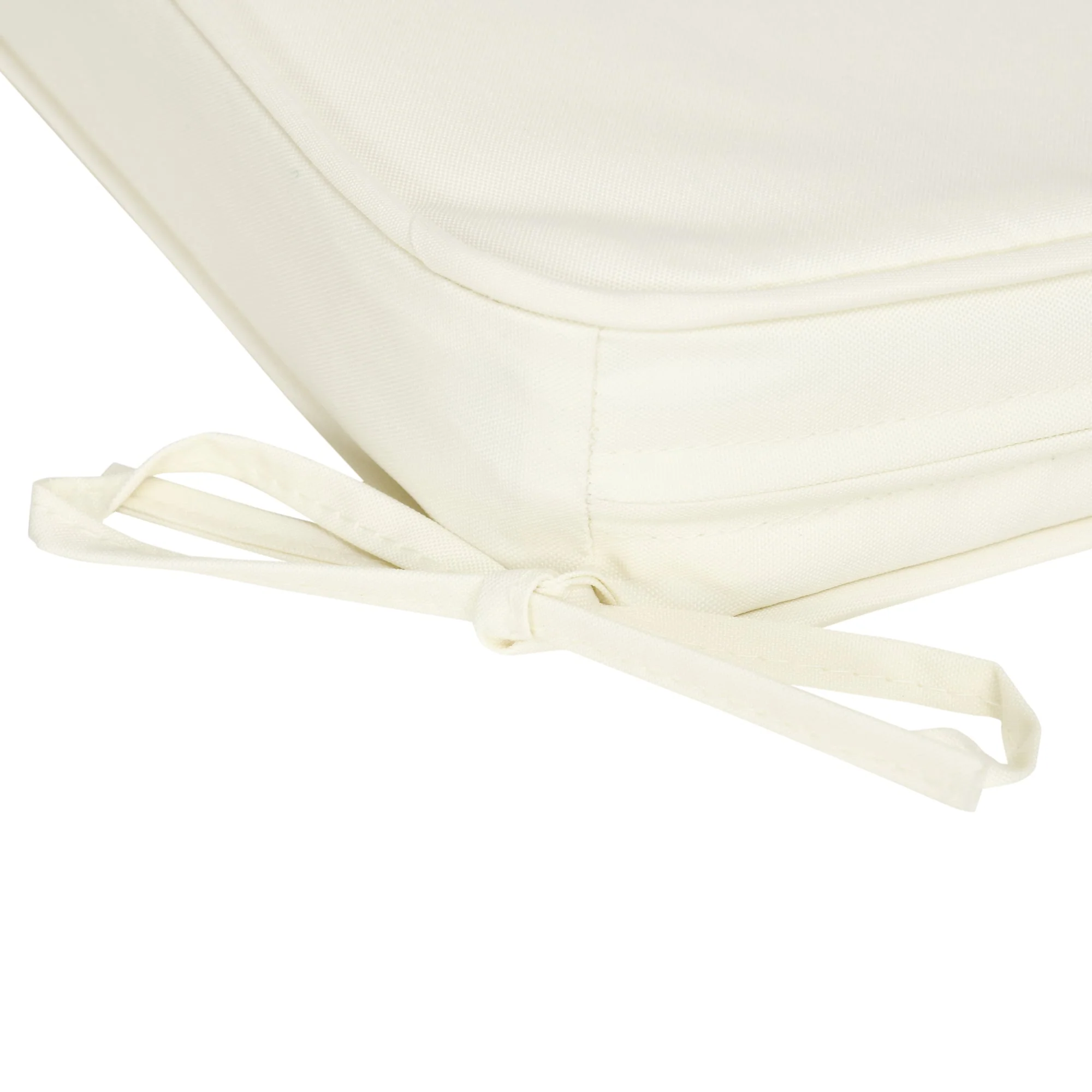 Set of Six Replacement Chair Cushions - Cream White - Image 8