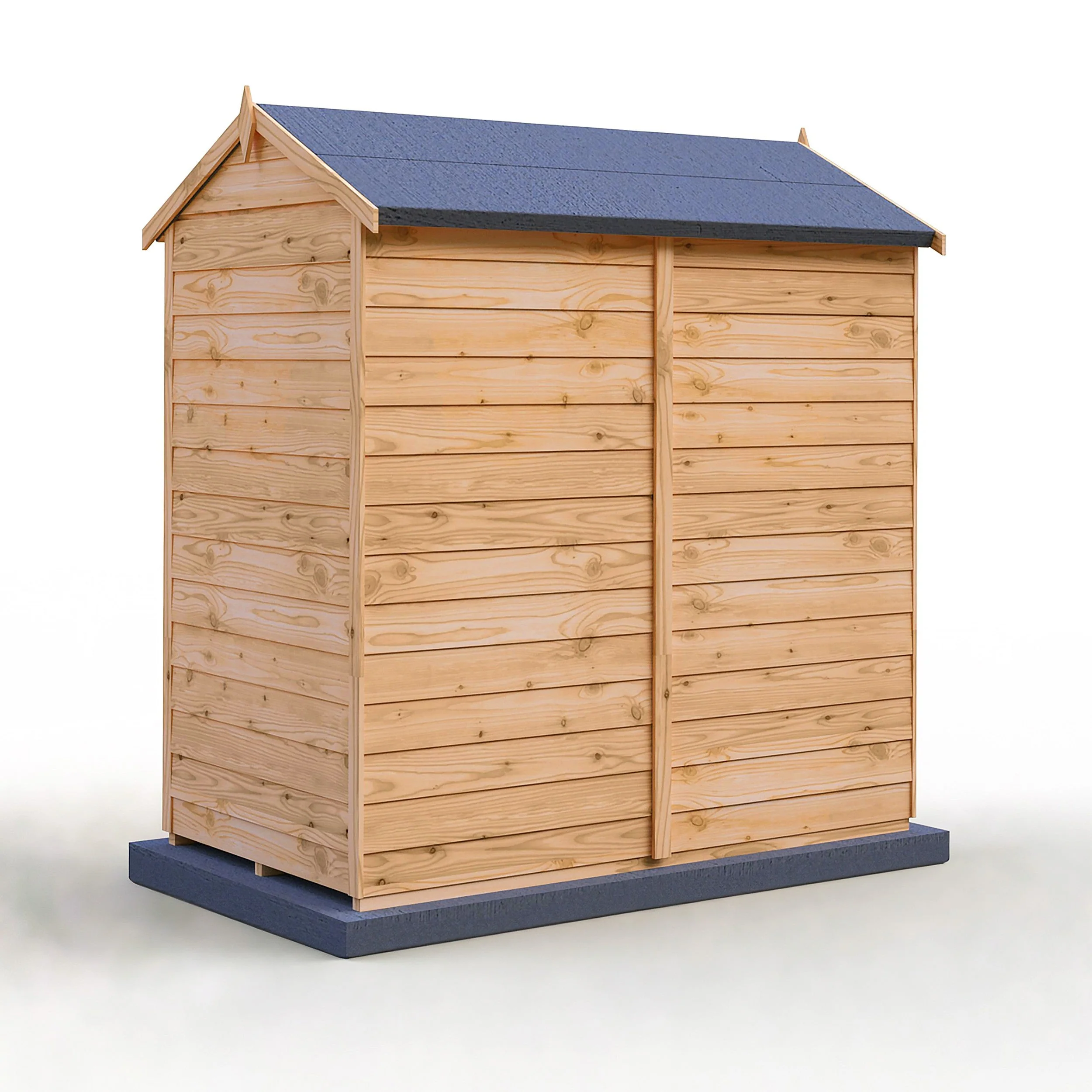 Shire 5' 2" x 3' 2" Apex Shed - Budget Dip Treated Overlap - Image 9