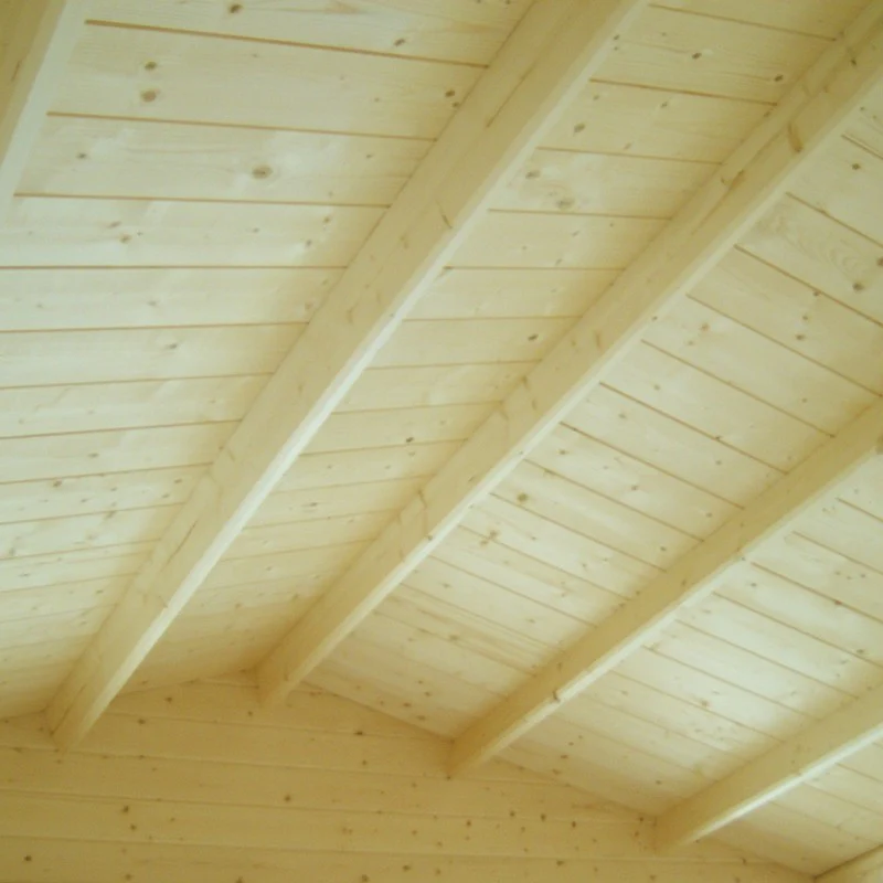 Shire Abbeyford 11' 9" x 11' 9" Apex Log Cabin - Premium 70mm Cladding Tongue & Groove - Image 9