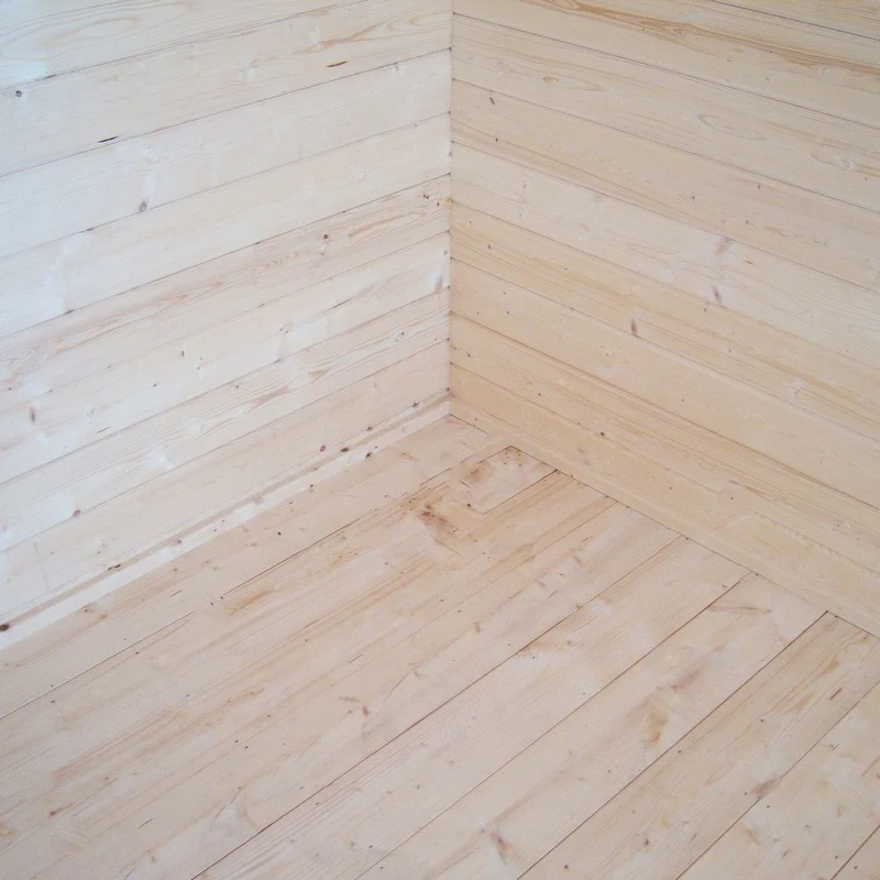 Shire Abbeyford 13' 8" x 11' 9" Apex Log Cabin - Premium 44mm Cladding Tongue & Groove - Image 7