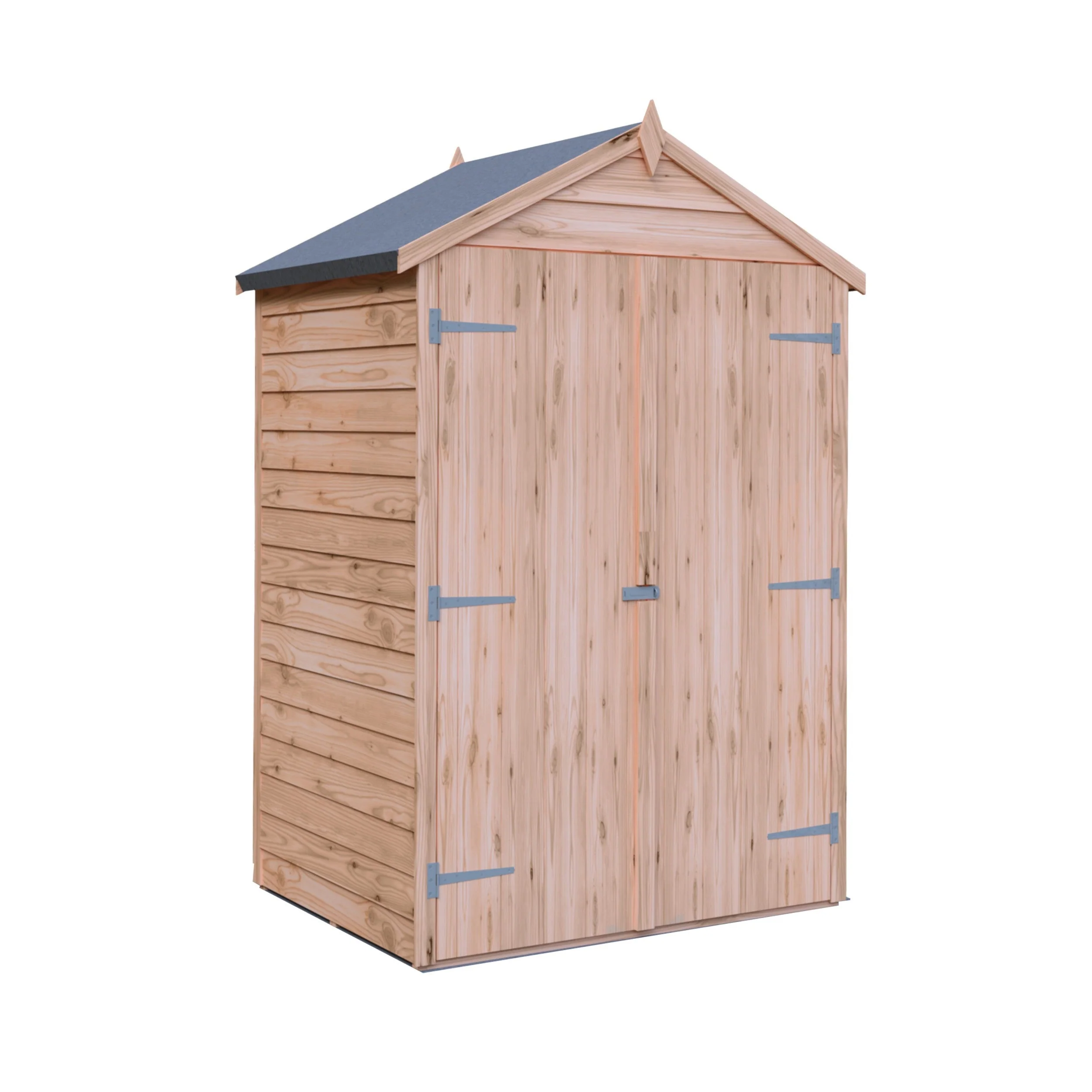 Ashworth 2' 10" x 3' 11" Apex Shed - Premium Dip Treated Overlap - Image 9