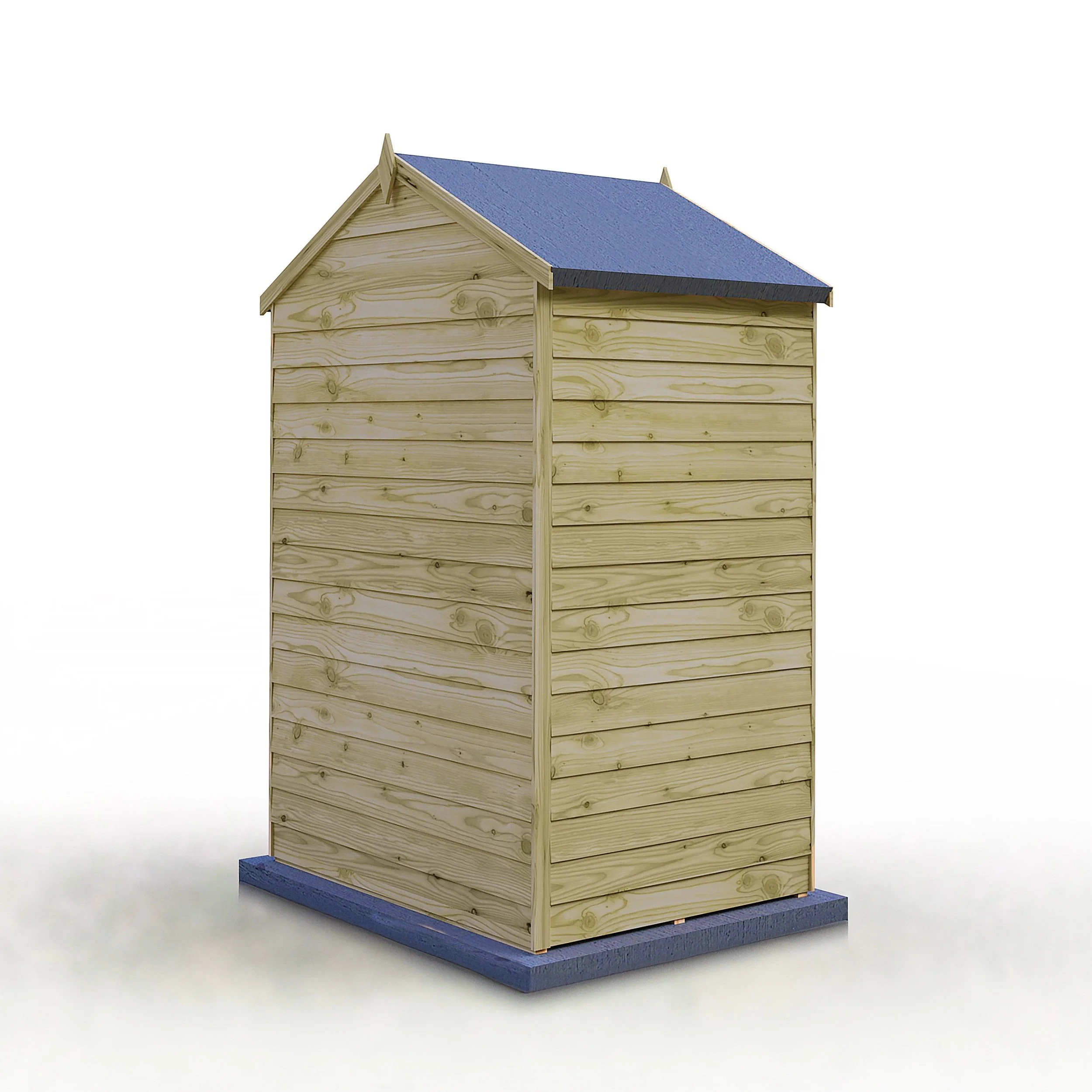 Ashworth 2' 10" x 3' 11" Apex Shed - Premium Pressure Treated Overlap - Image 3