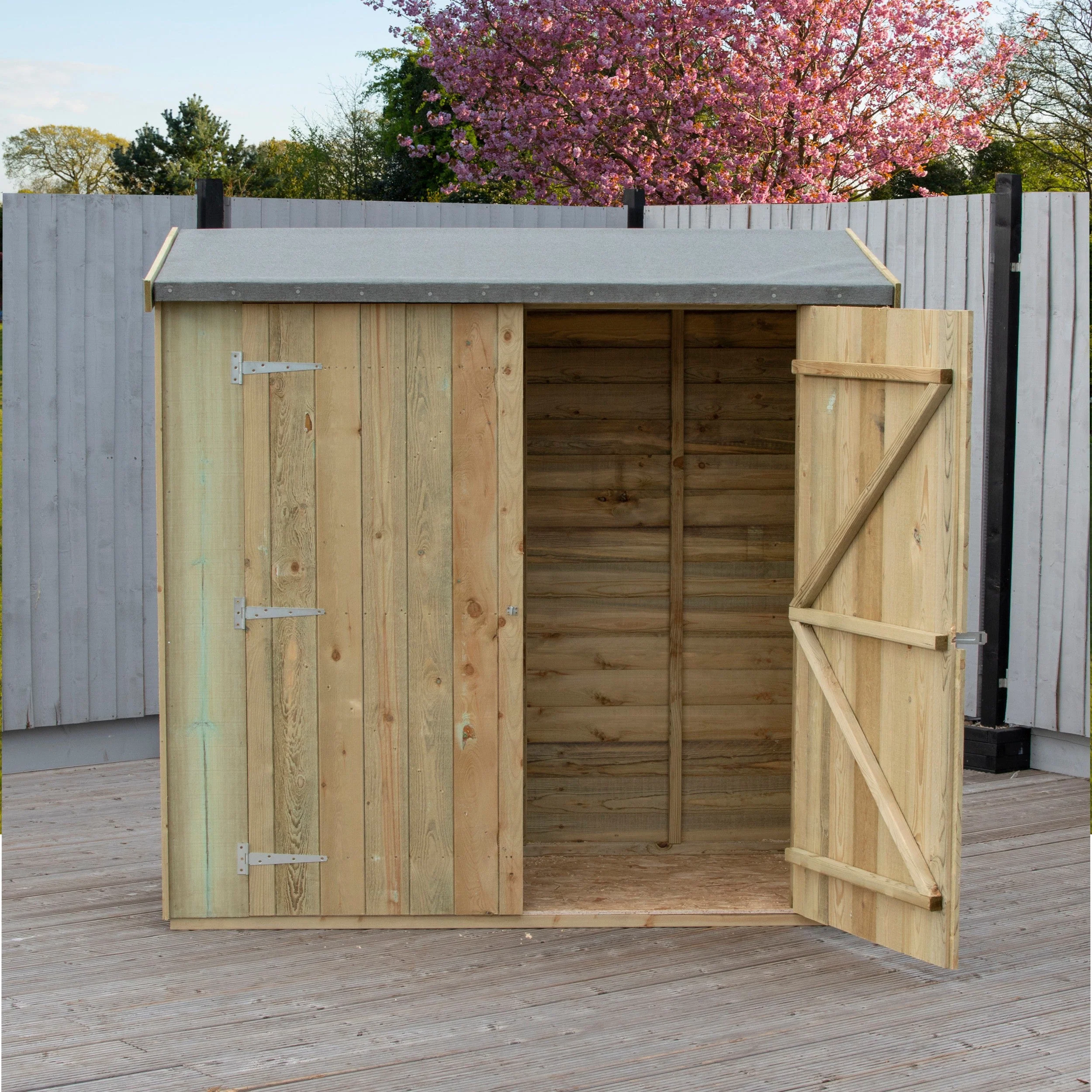 Ashworth 2' 2" x 5' 10" Apex Shed - Premium Pressure Treated Tongue & Groove - Image 5