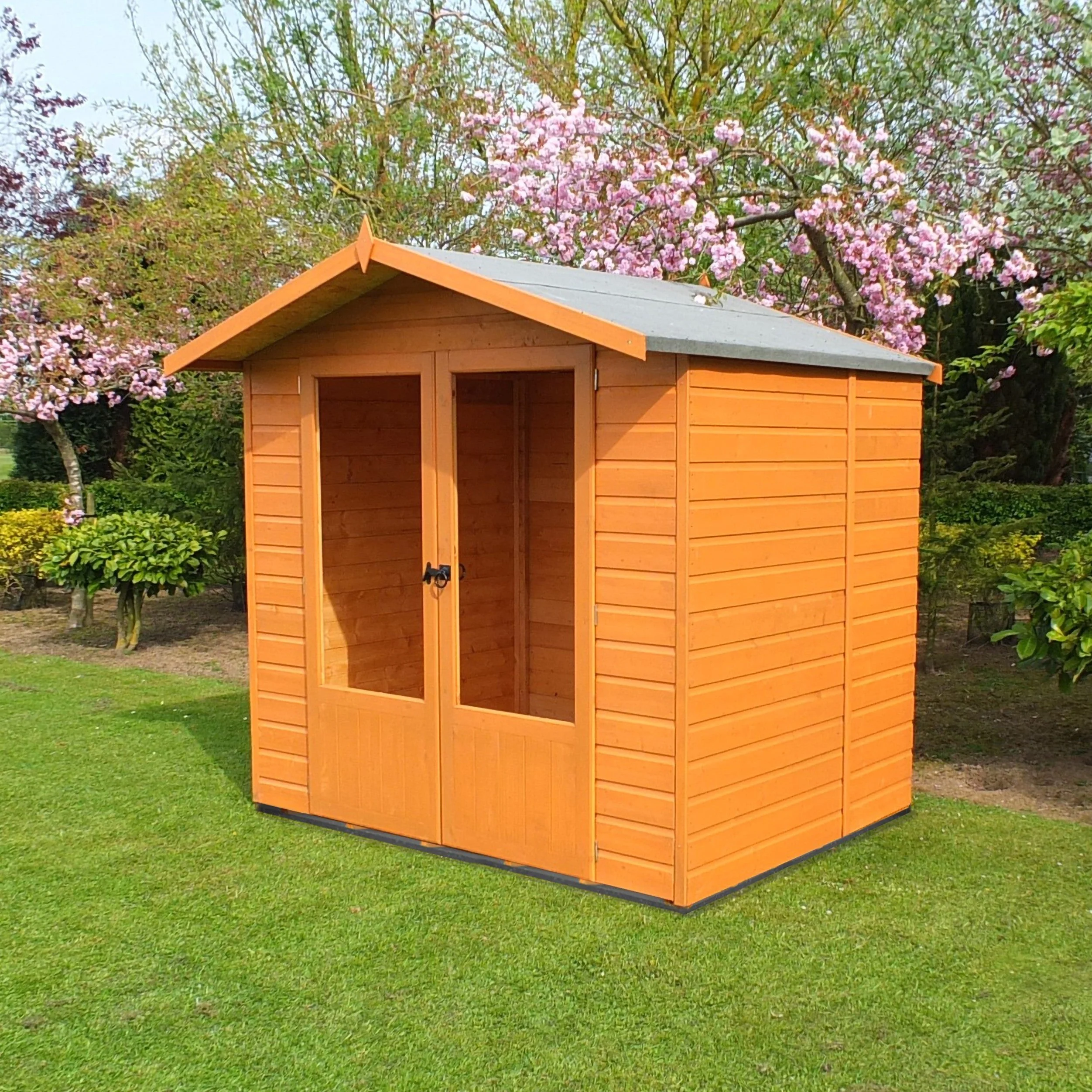 Avance 4' 10" x 6' 8" Apex Summerhouse - Premium Dip Treated Shiplap - Image 6