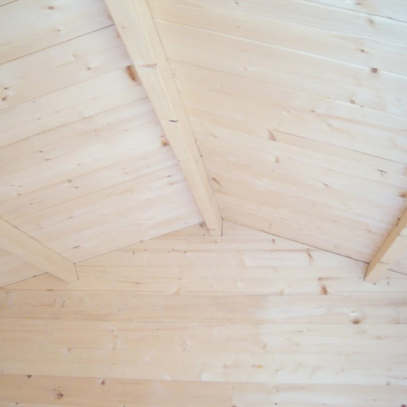 Avesbury 9' x 9' 9" Apex Log Cabin - Budget 19mm Cladding Tongue & Groove - Image 8