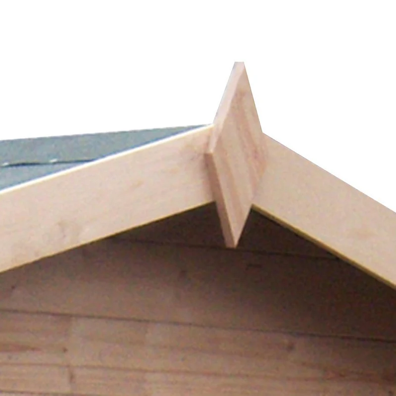 Avesbury 5' 1" x 7' 10" Apex Log Cabin - Budget 19mm Cladding Tongue & Groove - Image 7