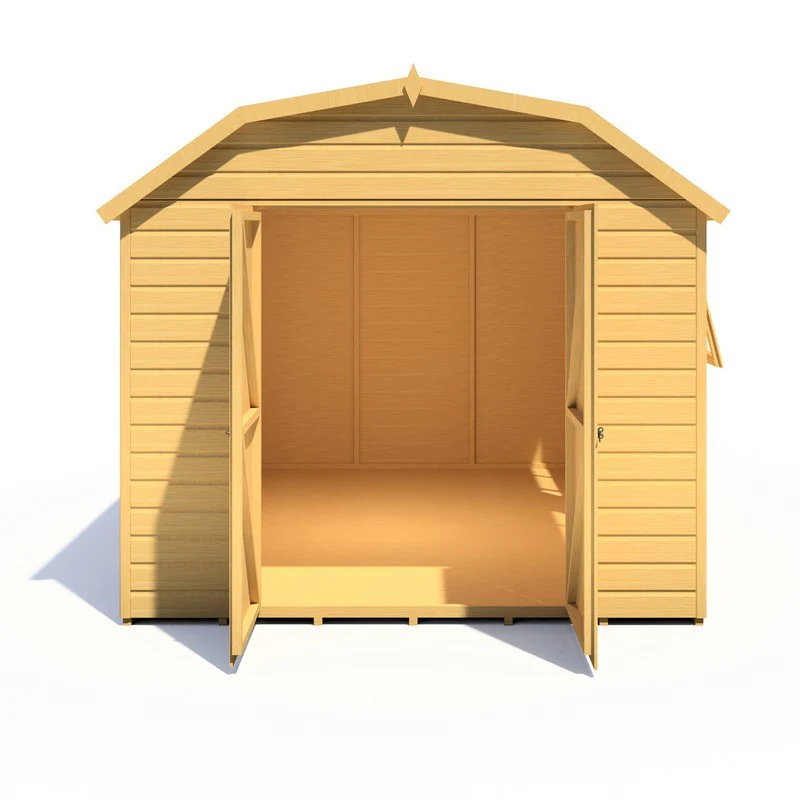 Shire Barn 11' 9" x 7' 10" Barn Shed - Premium Coated Shiplap - Image 11