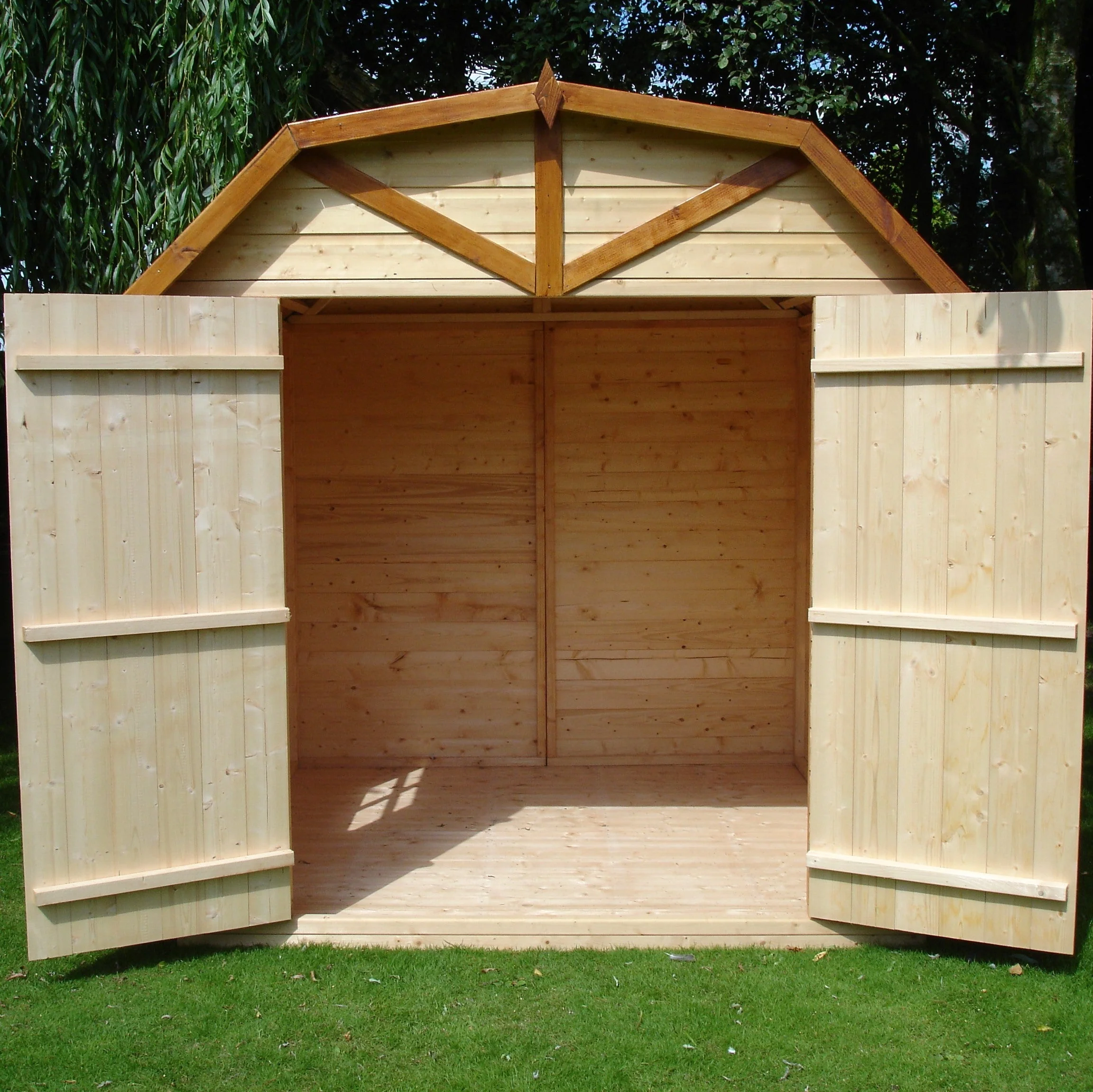 Barn 6' 3" x 6' 8" Barn Shed - Premium Dip Treated Shiplap - Image 6