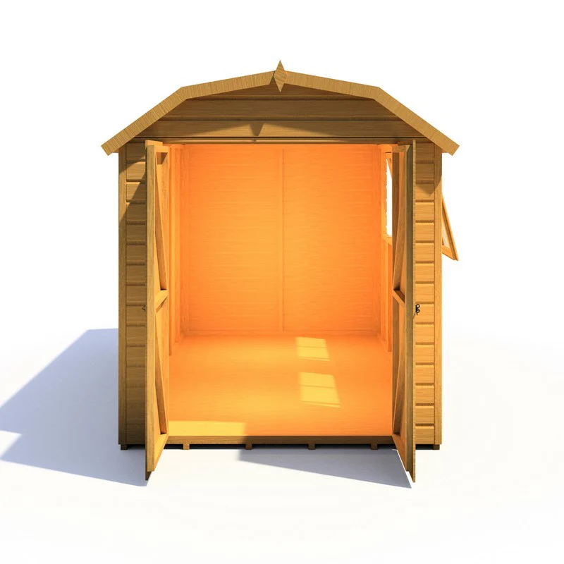 Shire Barn 9' 9" x 5' 10" Barn Shed - Premium Coated Shiplap - Image 3