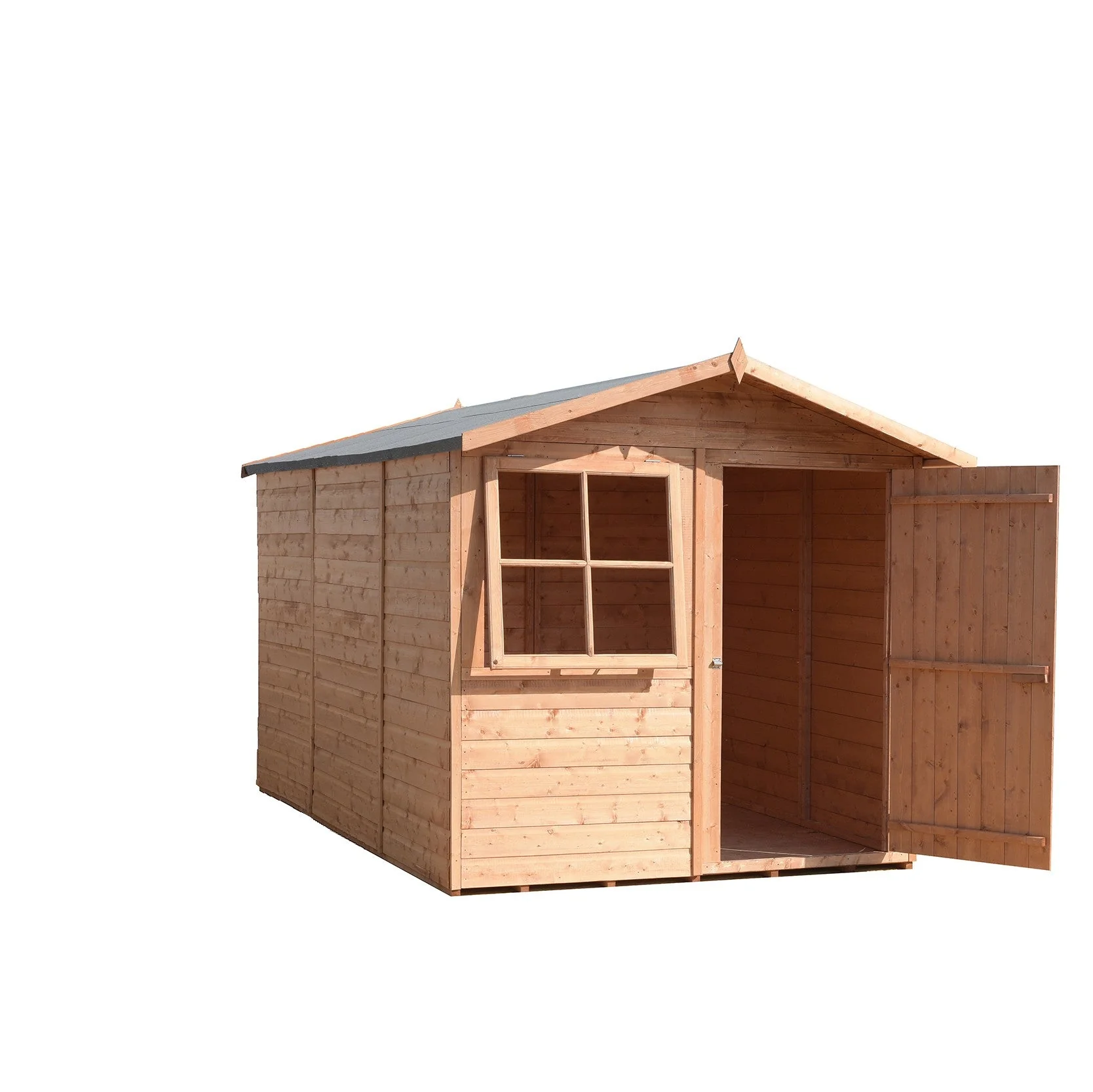 Barraca 9' 6" x 6' 8" Apex Shed - Premium Dip Treated Shiplap - Image 6