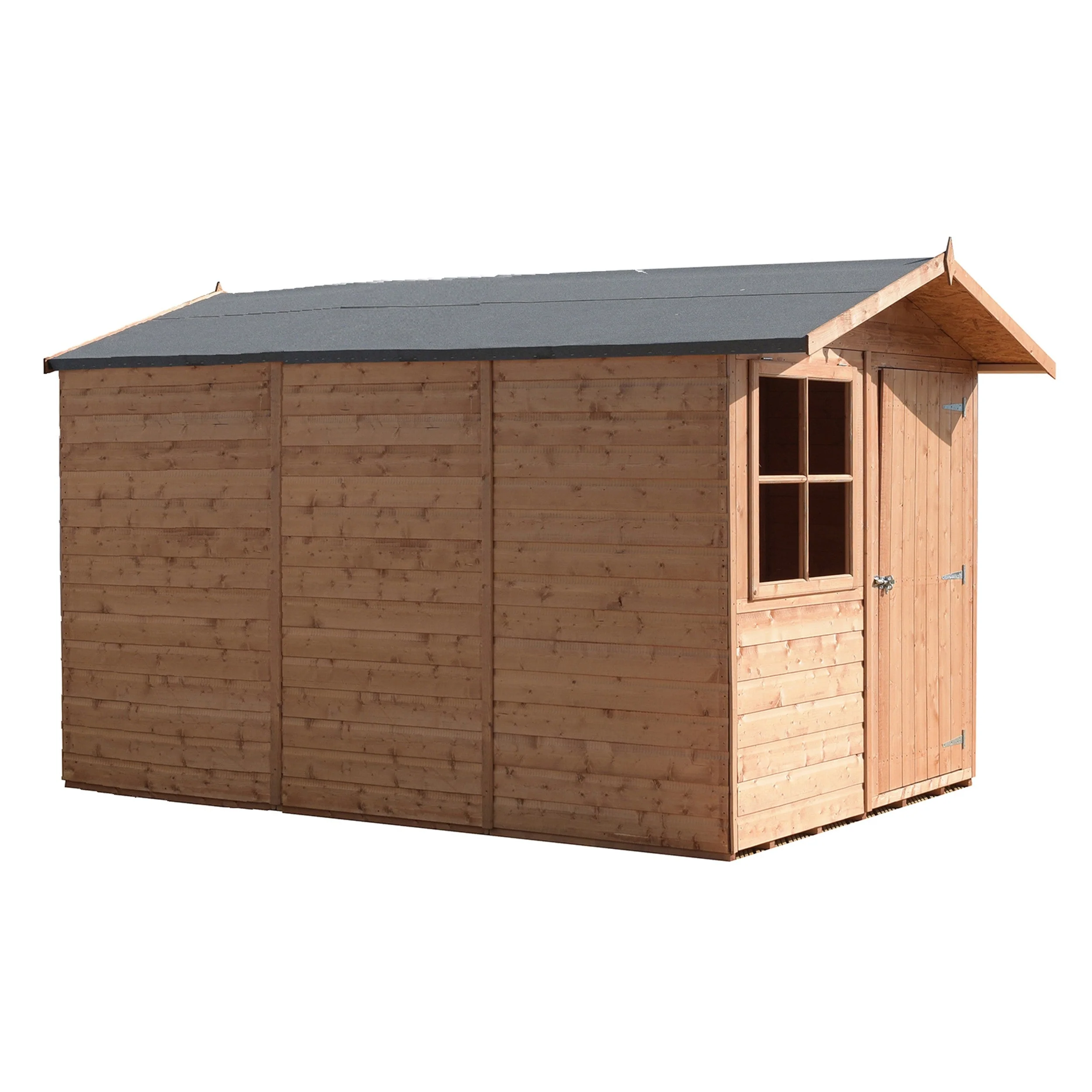 Barraca 9' 6" x 6' 8" Apex Shed - Premium Dip Treated Shiplap - Image 8