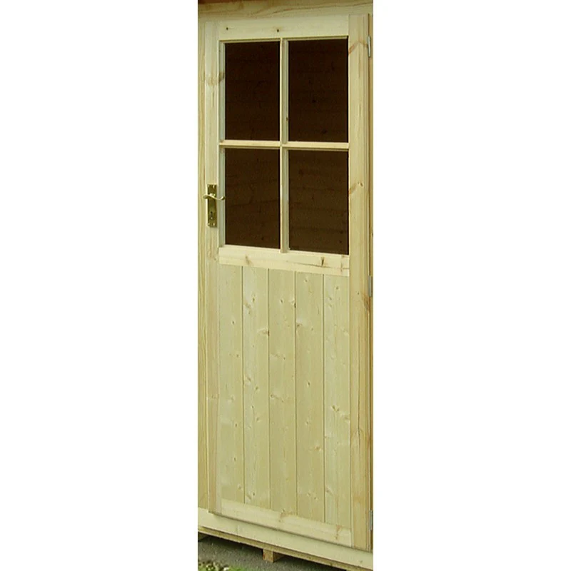 Shire Belham 7' 10" x 7' 10" Apex Log Cabin - Premium 34mm Cladding Tongue & Groove - Image 2