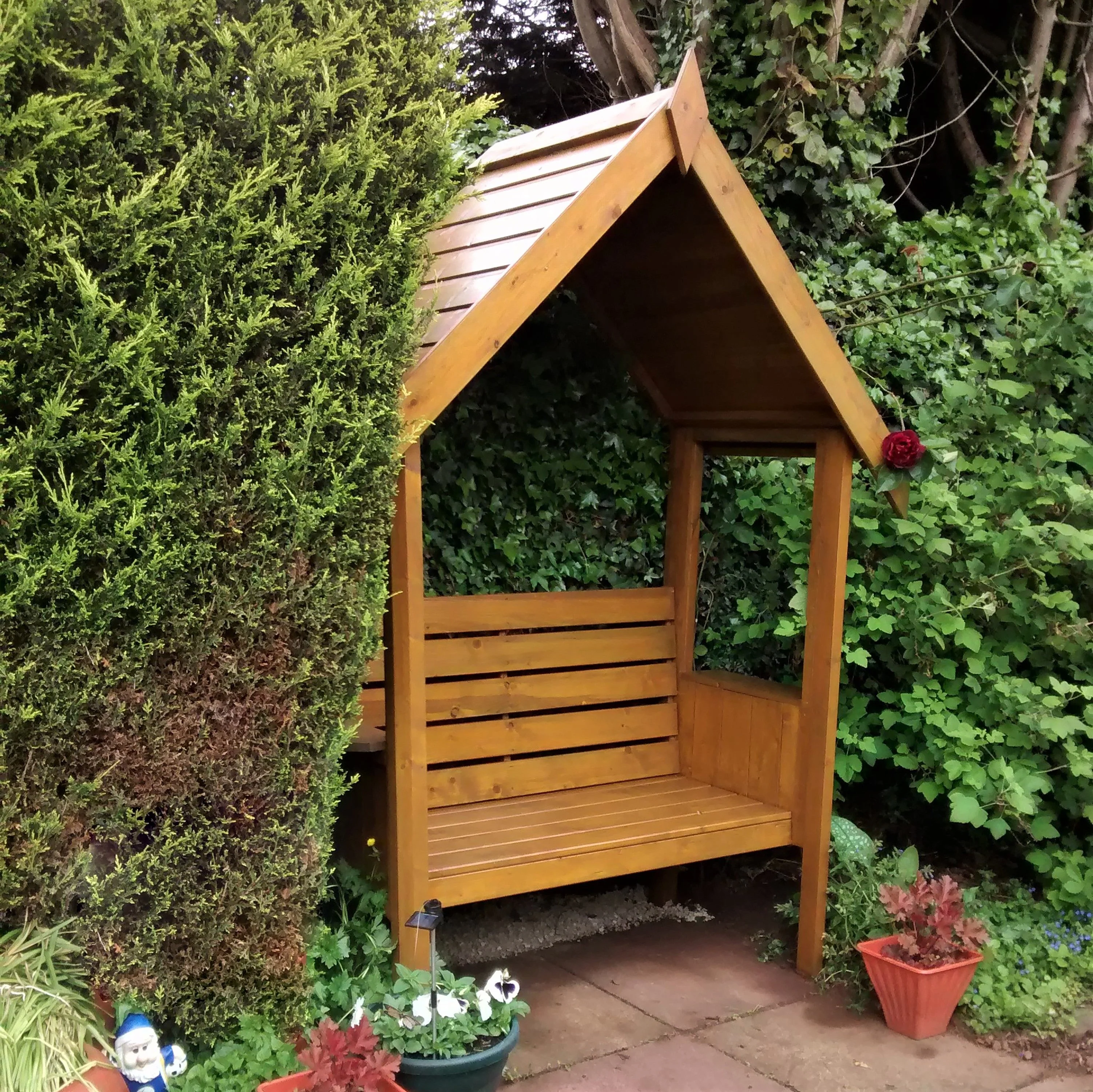 Shire Blossom Garden Arbour 5' x 3' - Image 2