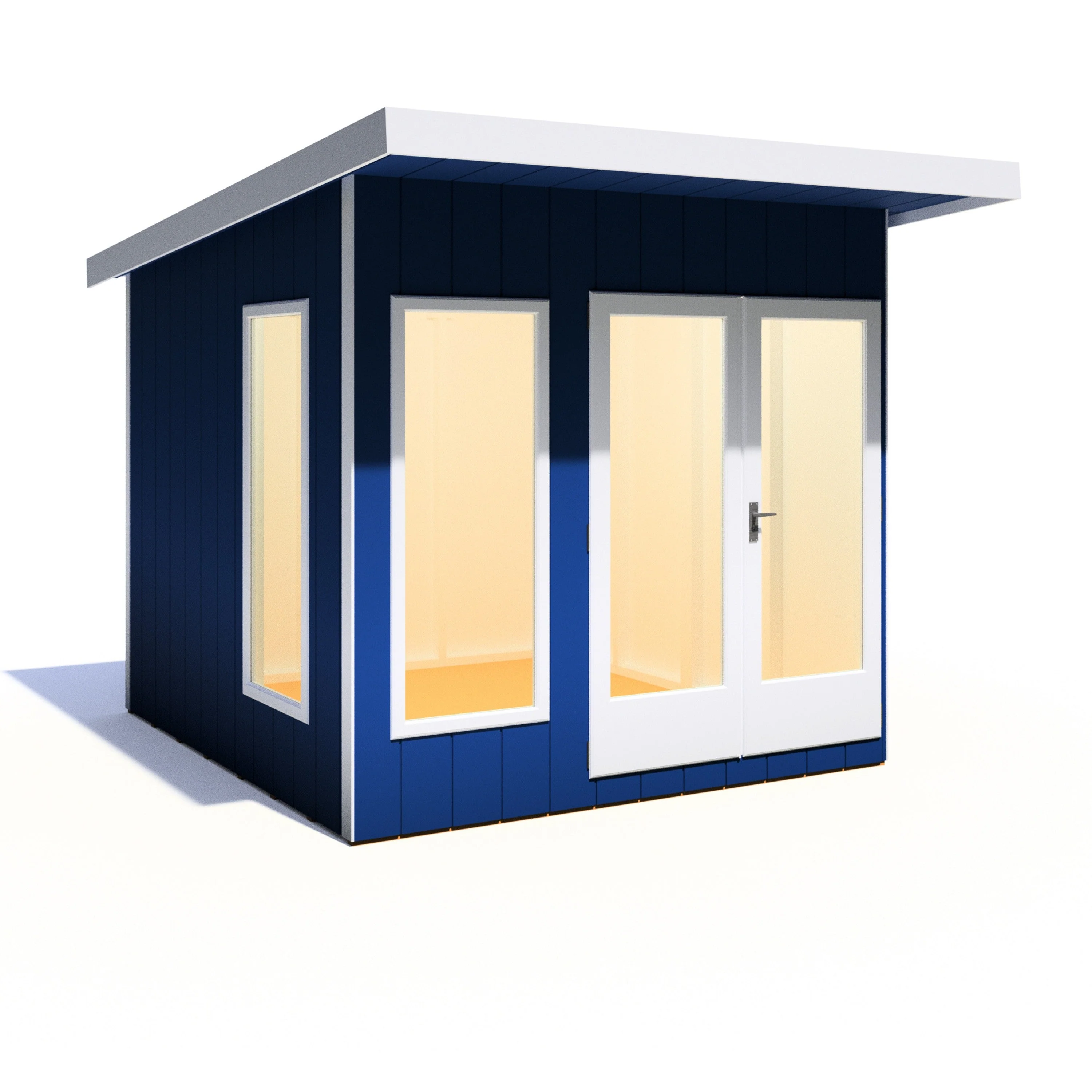 Shire Cali 8' 5" x 8' Pent Garden Office - Premium Wax Board - Image 11