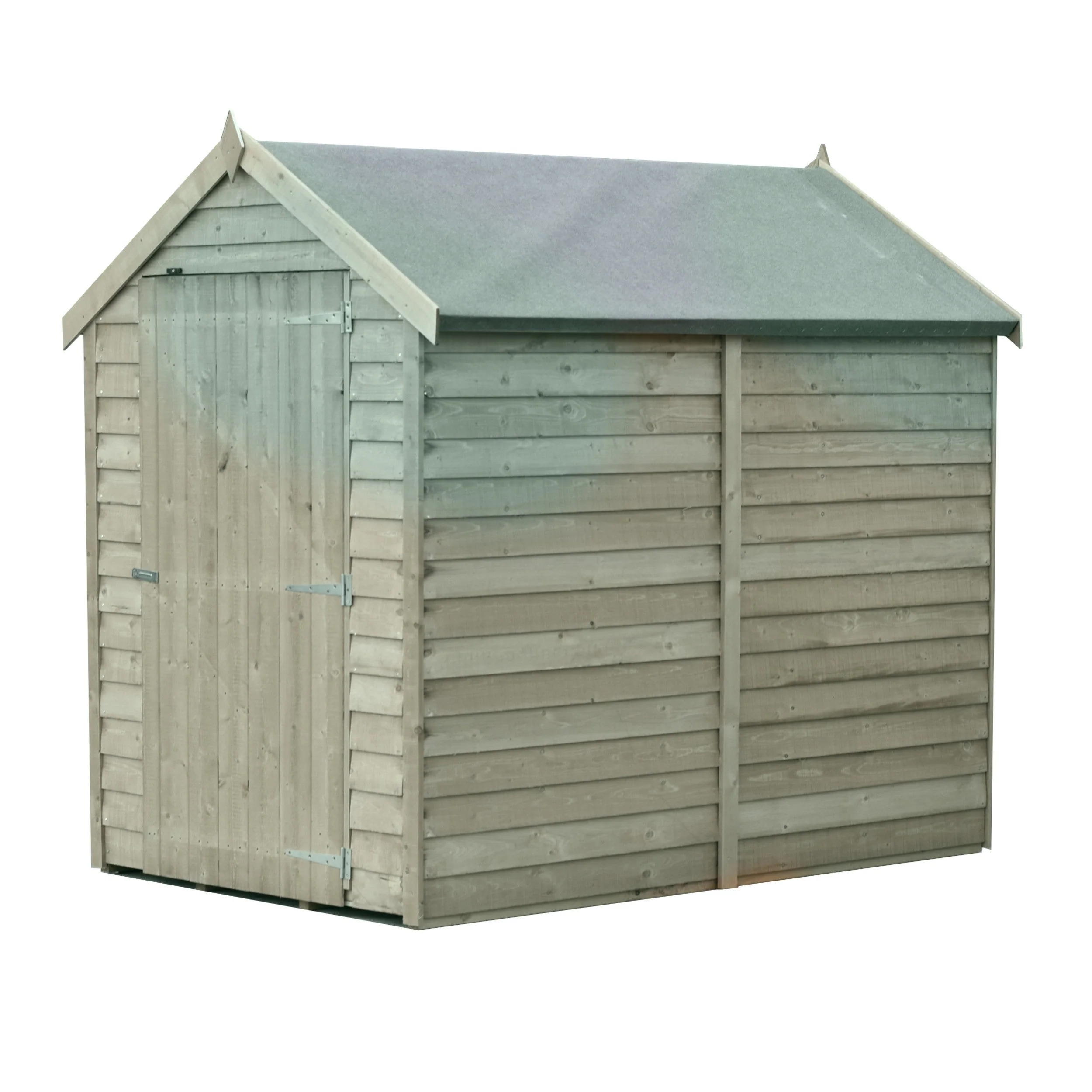 Canterbury 3' 8" x 5' 11" Apex Shed - Premium Pressure Treated Overlap - Image 8