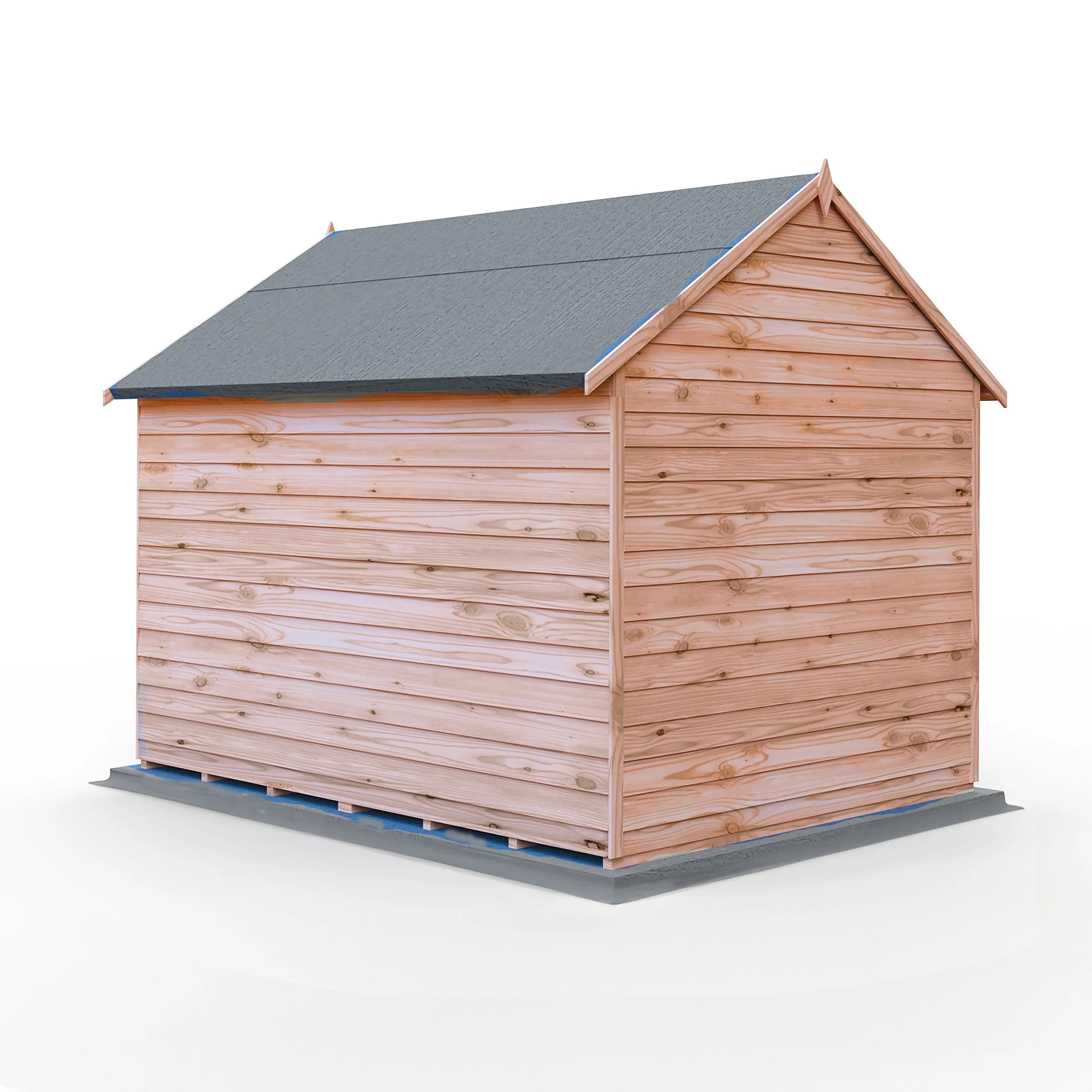 Canterbury 5' 9" x 7' 10" Apex Shed - Classic Dip Treated Overlap - Image 9