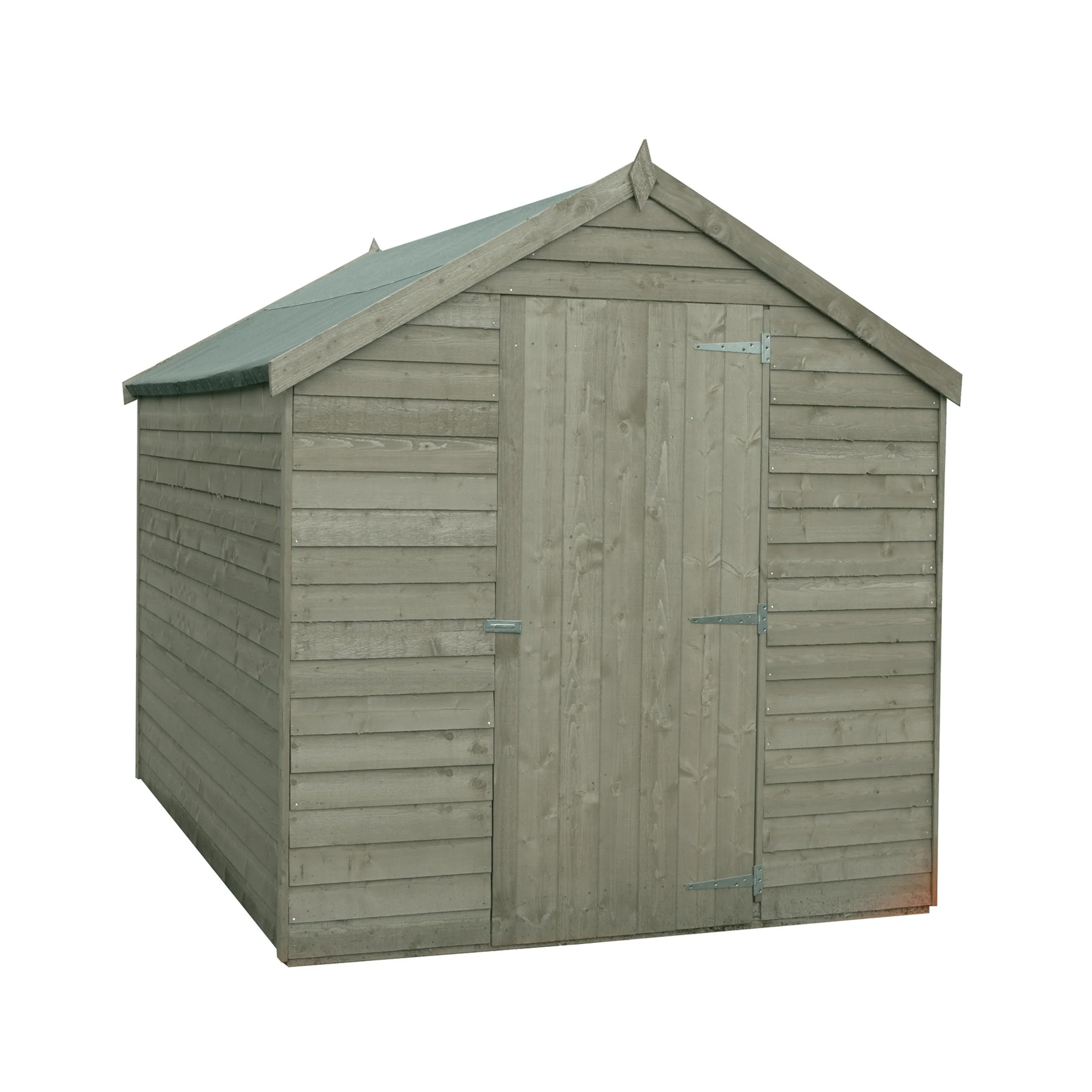 Canterbury 5' 9" x 7' 10" Apex Shed - Premium Pressure Treated Overlap - Image 7