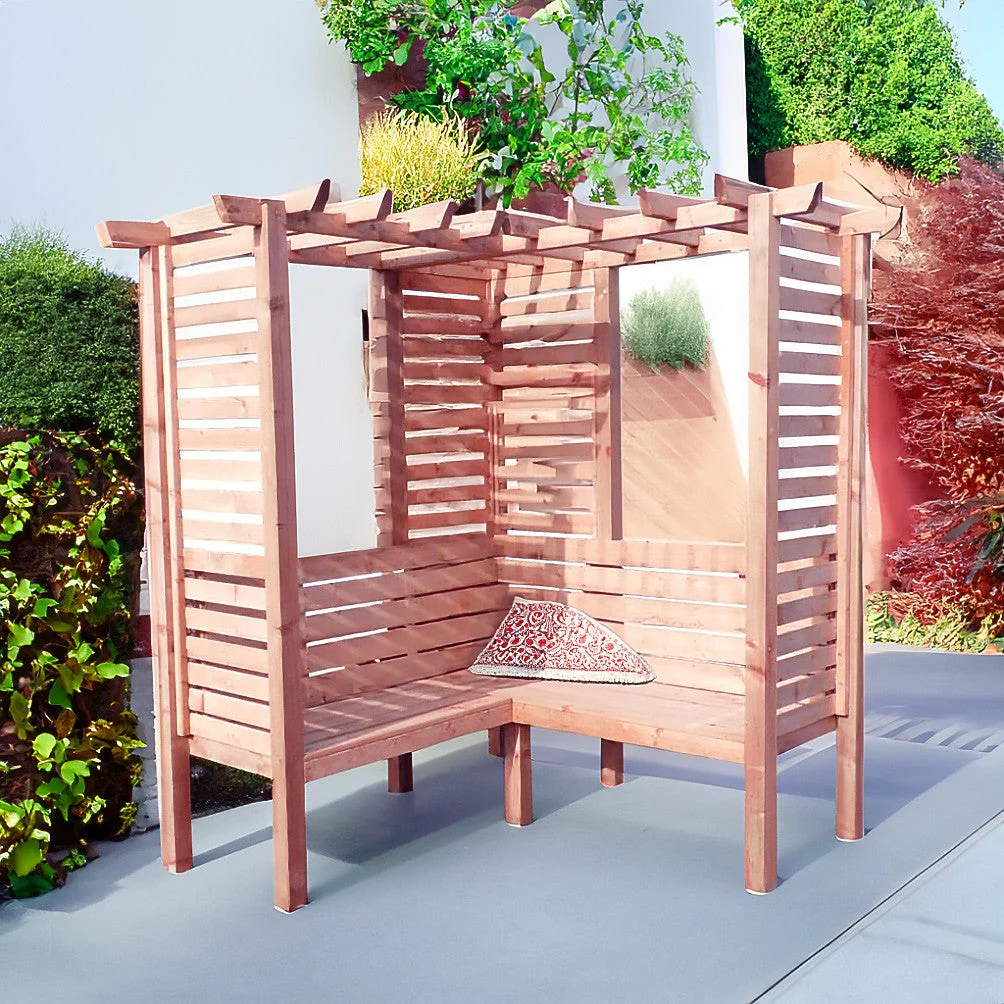 Shire Clematis Pressure Treated Garden Arbour - Image 2