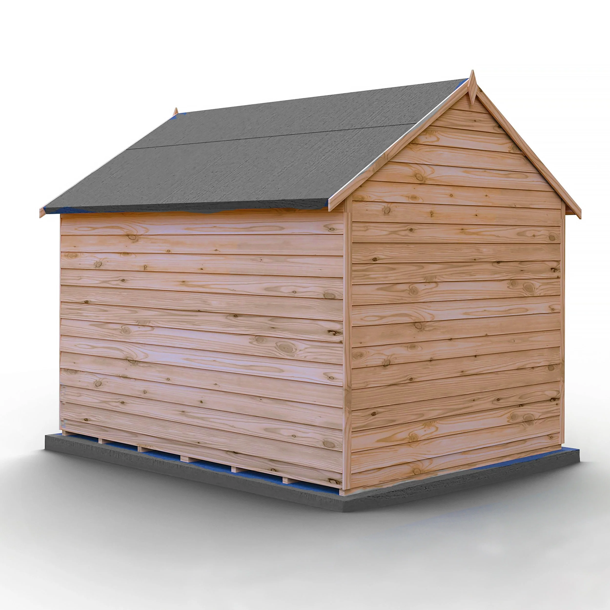 Cromer 5' 9" x 7' 10" Apex Shed - Budget Dip Treated Overlap - Image 8