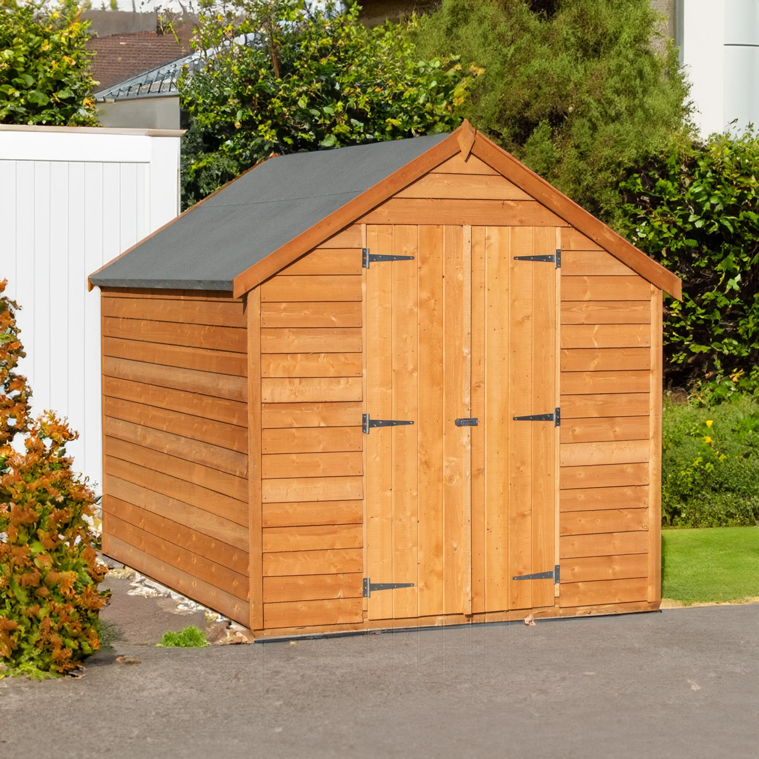 Cromer 5' 9" x 7' 10" Apex Shed - Premium Pressure Treated Overlap - Image 2