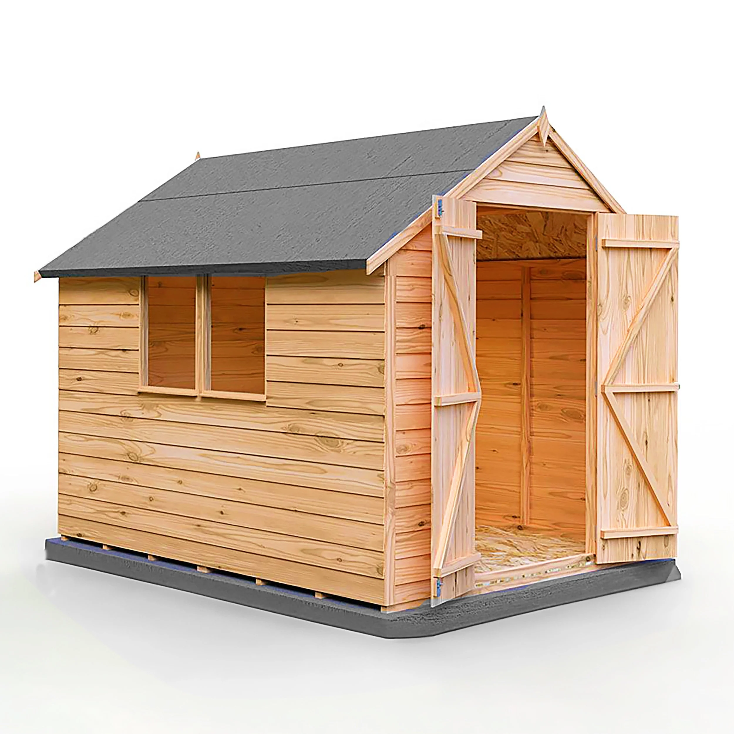 Cromer 5' 9" x 7' 10" Apex Shed - Premium Pressure Treated Overlap - Image 7
