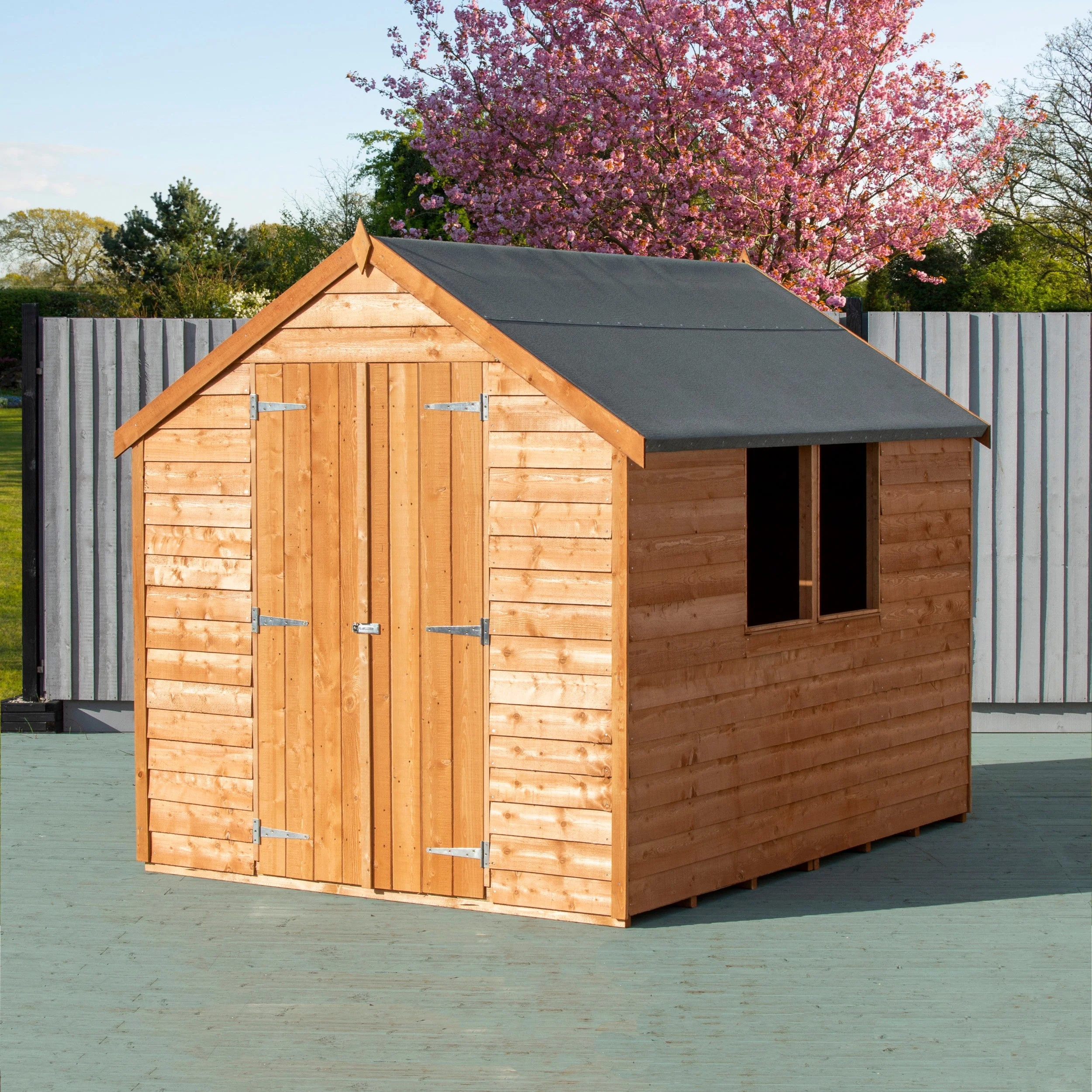 Cromer 5' 9" x 7' 10" Apex Shed - Premium Pressure Treated Overlap - Image 9
