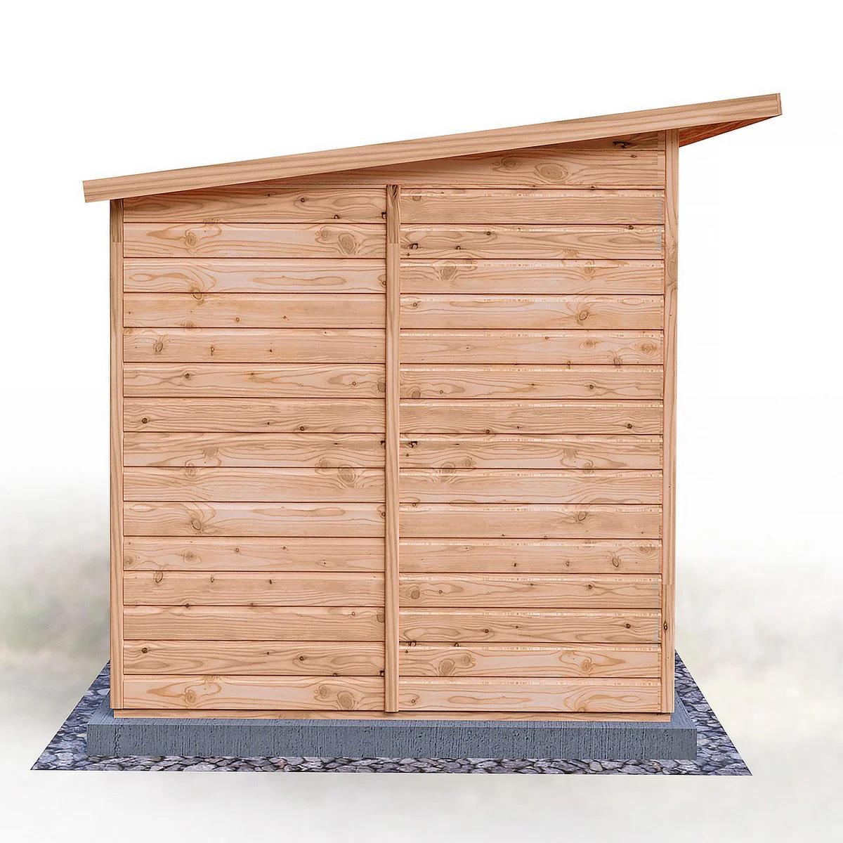 Shire Dahlia 5' 9" x 11' 9" Pent Summerhouse - Premium Dip Treated Overlap - Image 10