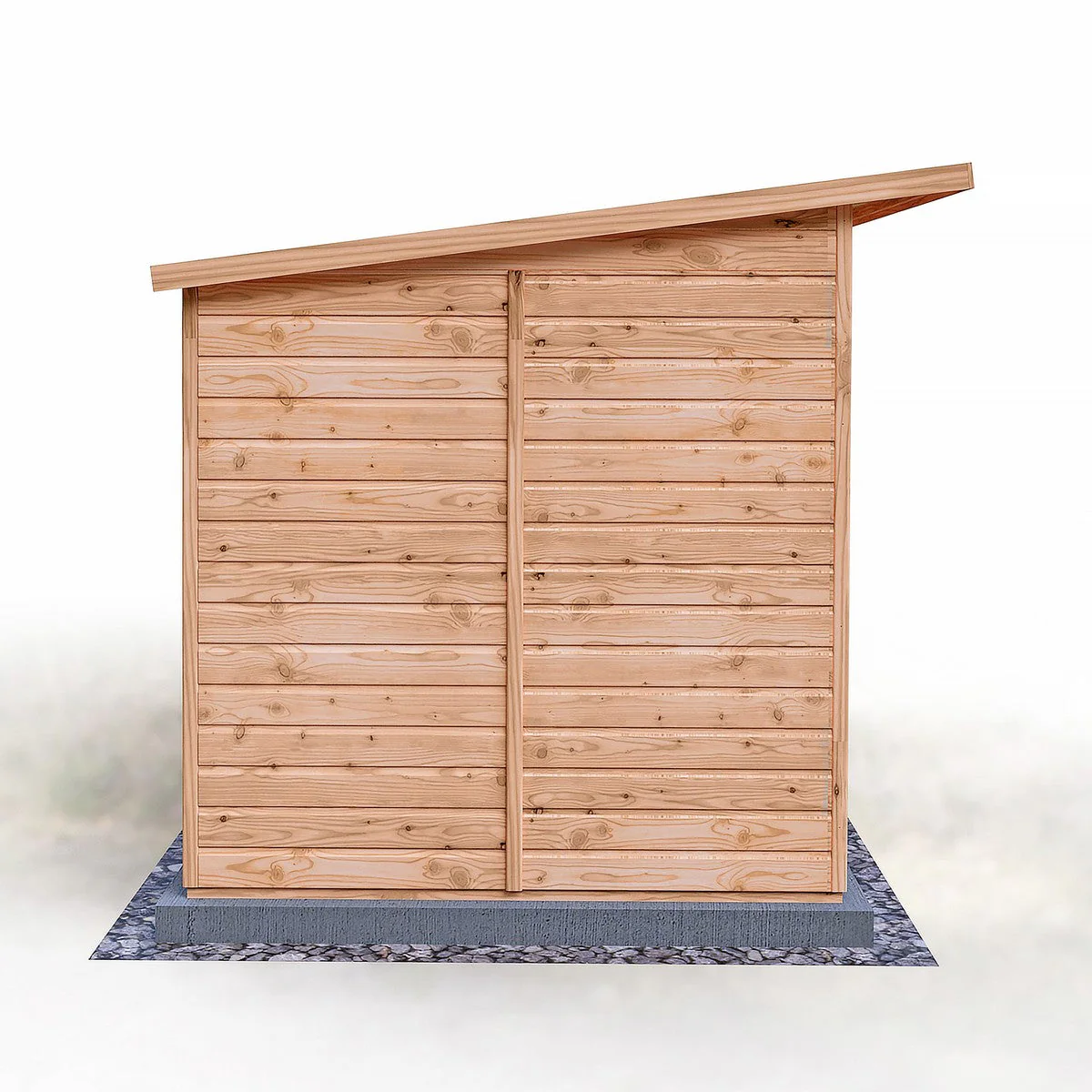 Shire Dahlia 5' 9" x 15' 8" Pent Summerhouse - Premium Dip Treated Overlap - Image 9