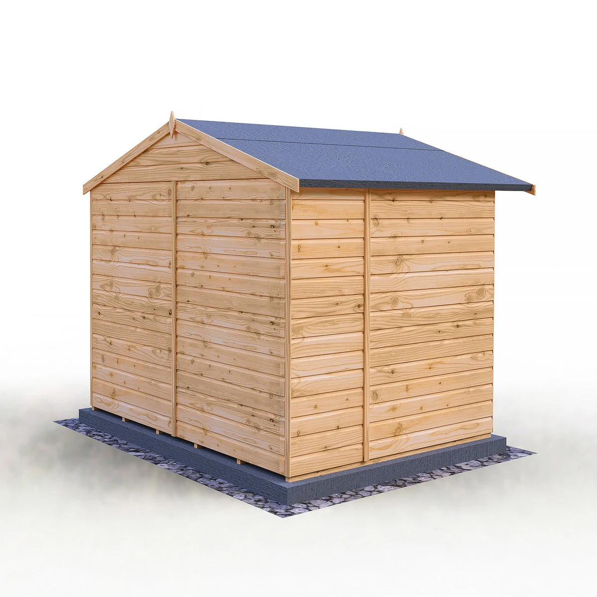 Shire Delmora 5' 7" x 8' Apex Summerhouse - Premium Dip Treated Shiplap - Image 11