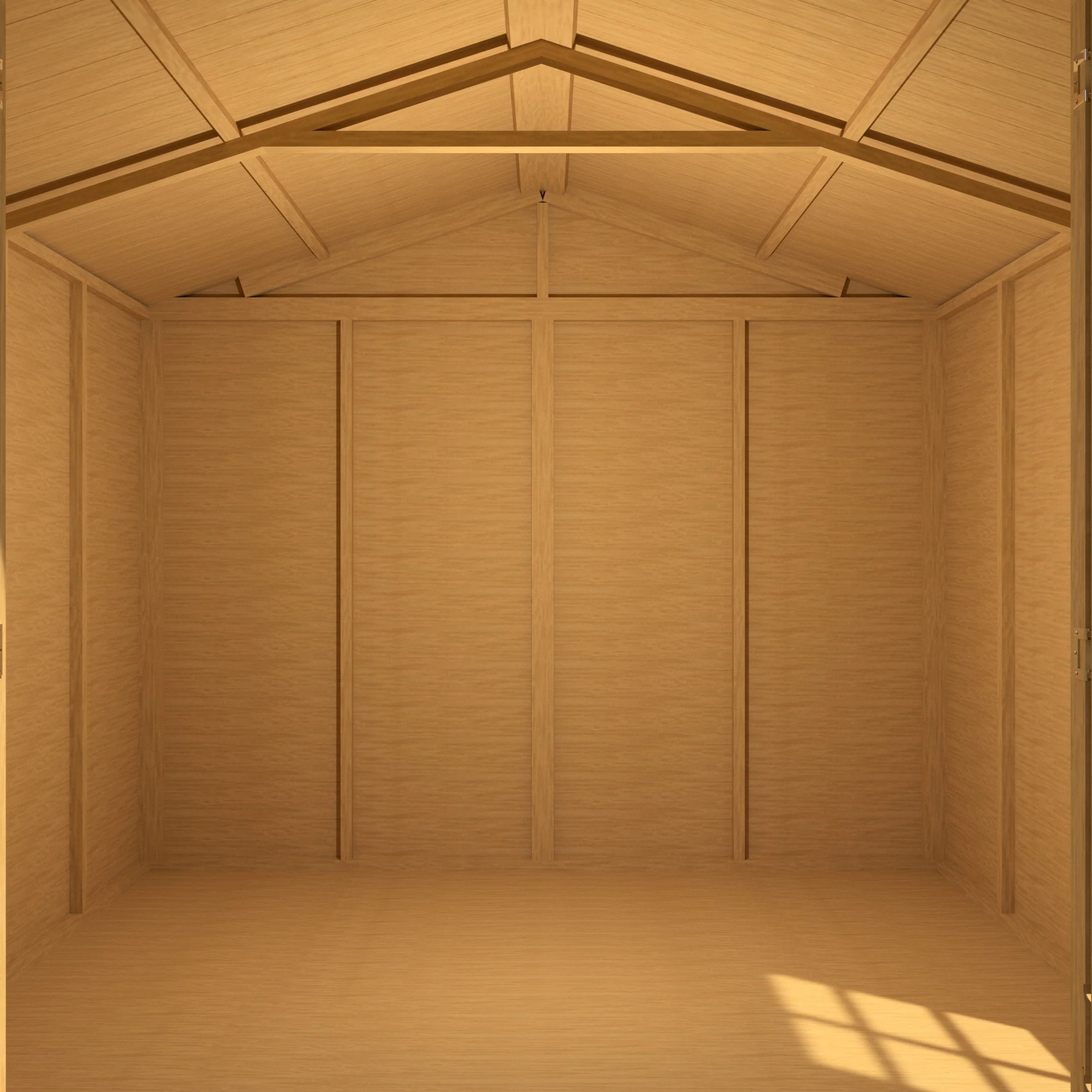 Shire Delmora 7' 7" x 8' Apex Summerhouse - Premium Dip Treated Shiplap - Image 8