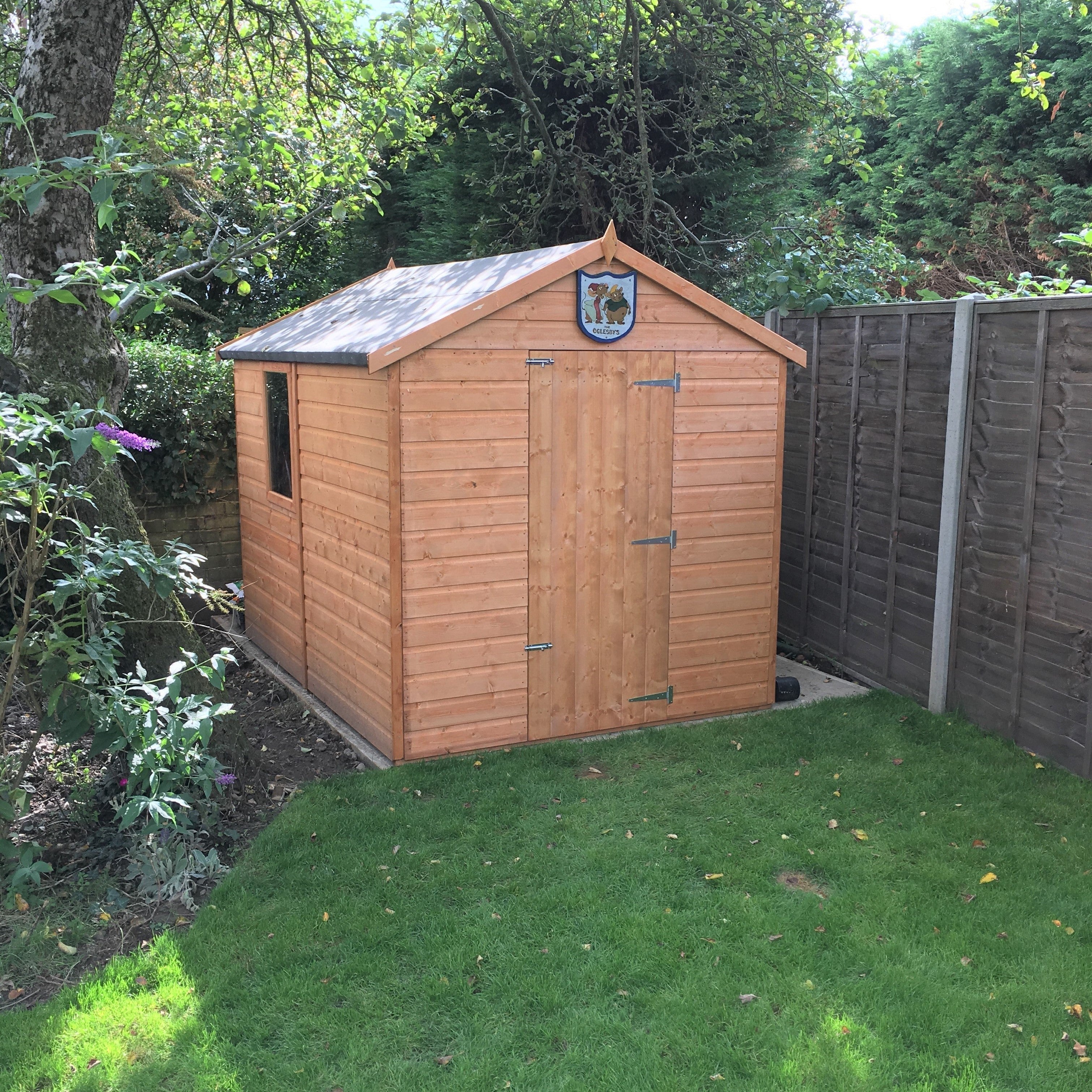 Durham 5' 9" x 7' 10" Apex Shed - Premium Dip Treated Shiplap - Image 6