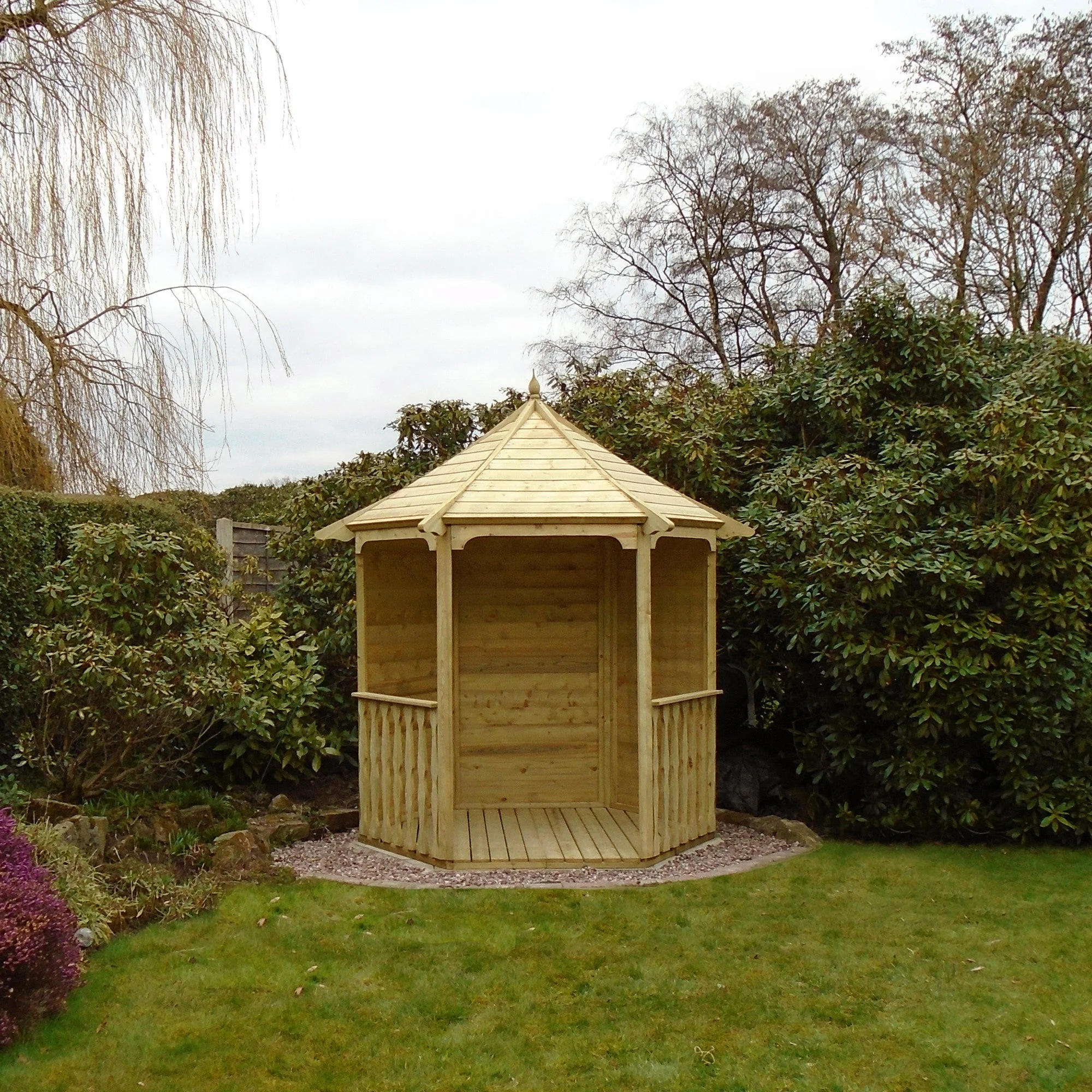 Shire Garden Arbour 6' x 7' - Image 9