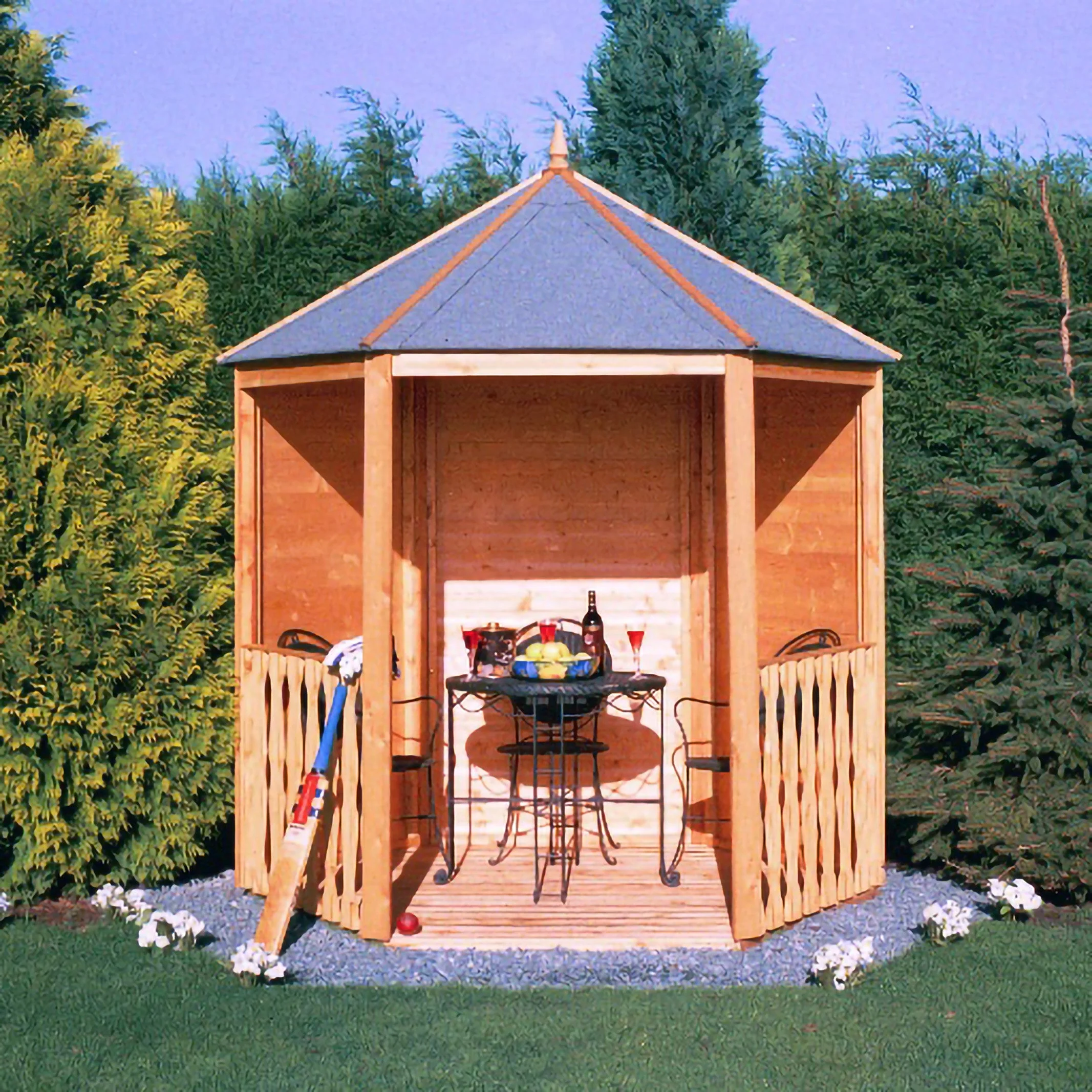 Shire Gazebo Garden Arbour (7' x 6') - Image 5