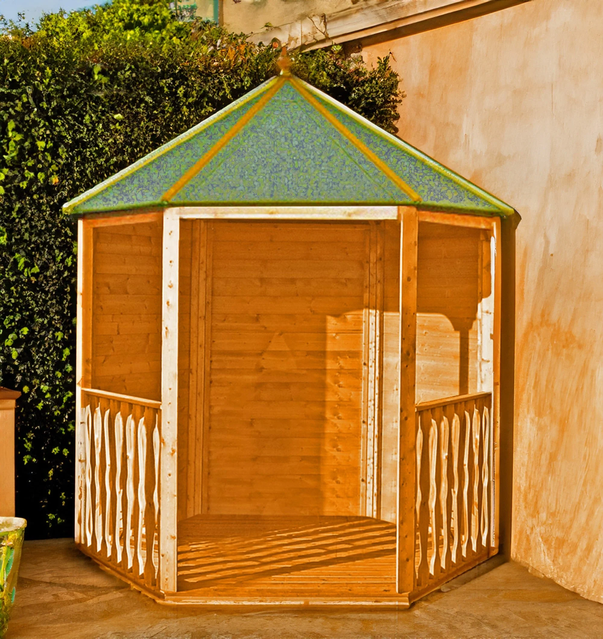 Shire Gazebo Garden Arbour (7' x 6') - Image 6