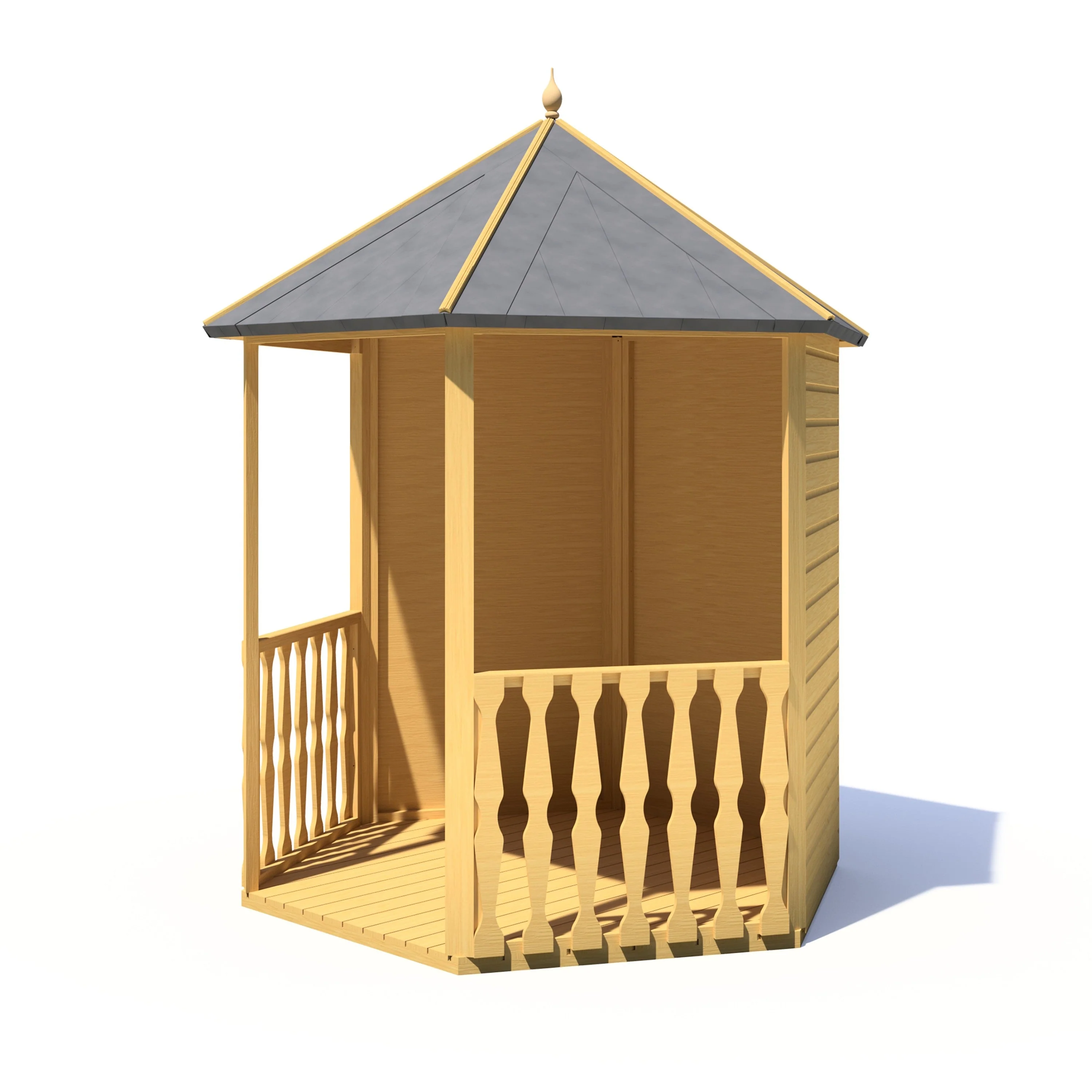 Shire Gazebo Garden Arbour (7' x 6') - Image 7