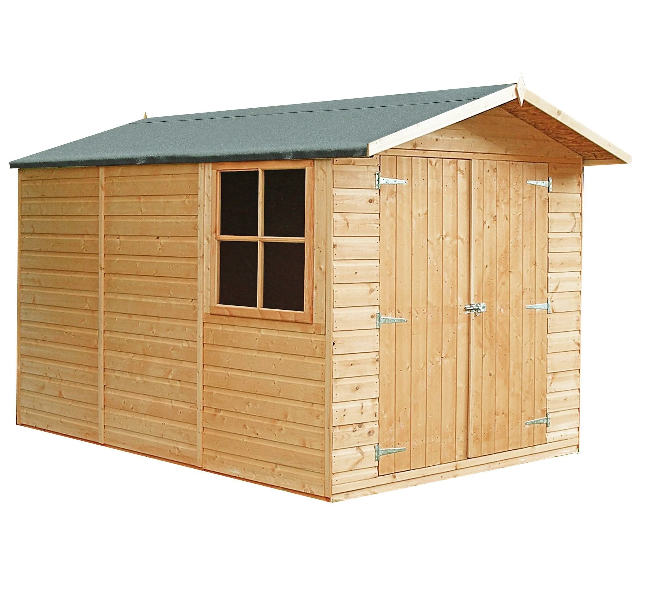 Shire Guernsey 7' x 10' 11" Apex Shed - Premium Dip Treated Shiplap - Image 2