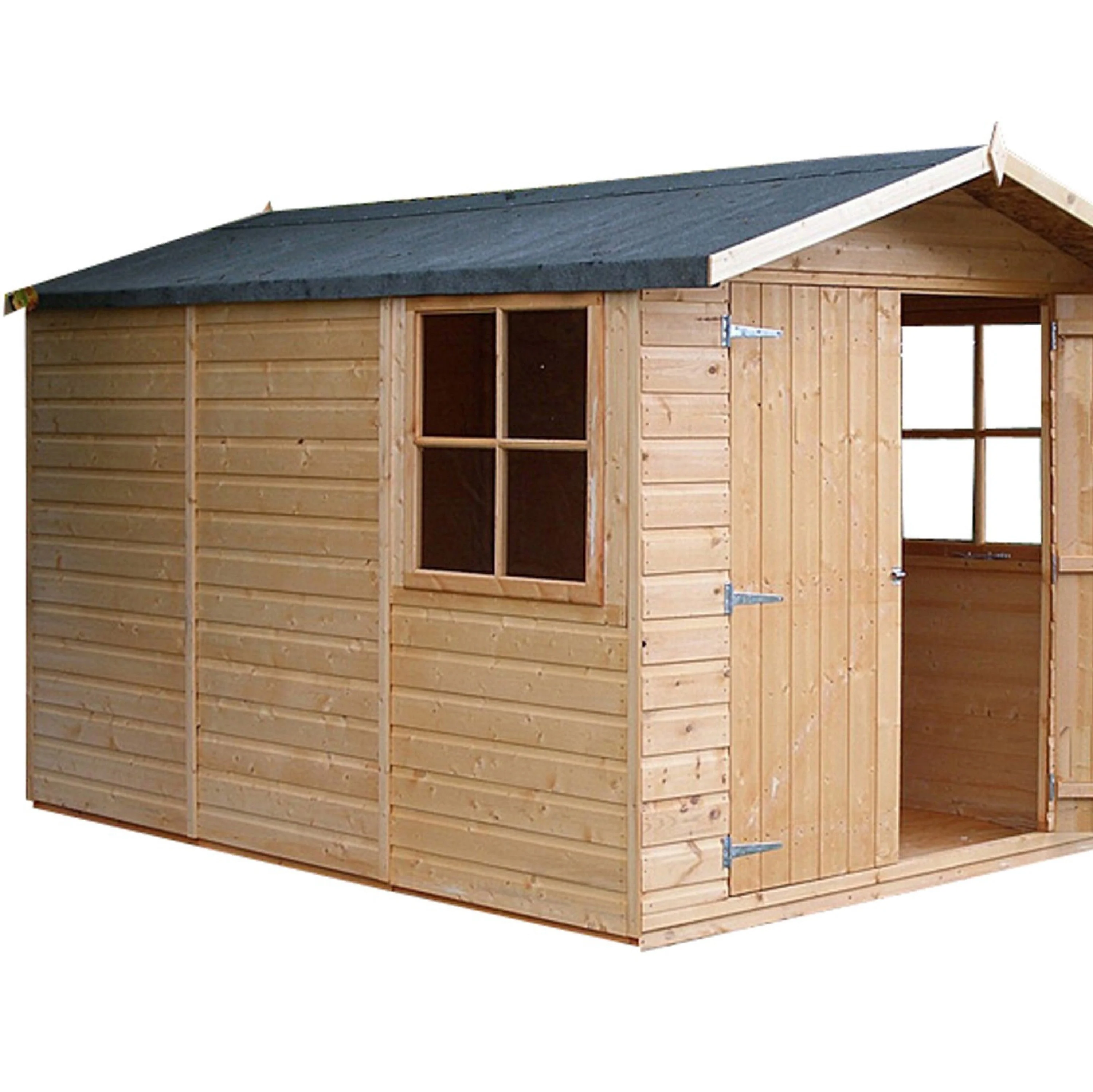 Shire Guernsey 7' x 10' 11" Apex Shed - Premium Dip Treated Shiplap - Image 6