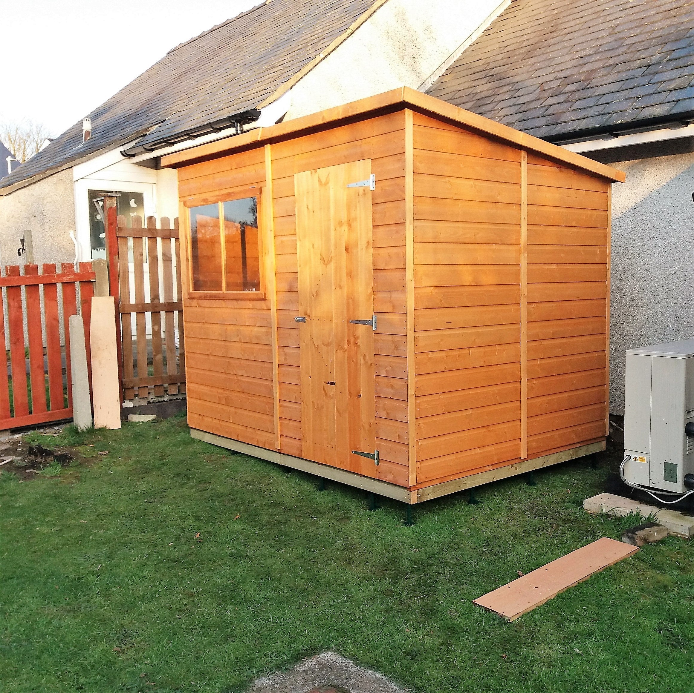 Hampshire 5' 9" x 7' 10" Pent Shed - Premium Dip Treated Shiplap - Image 6