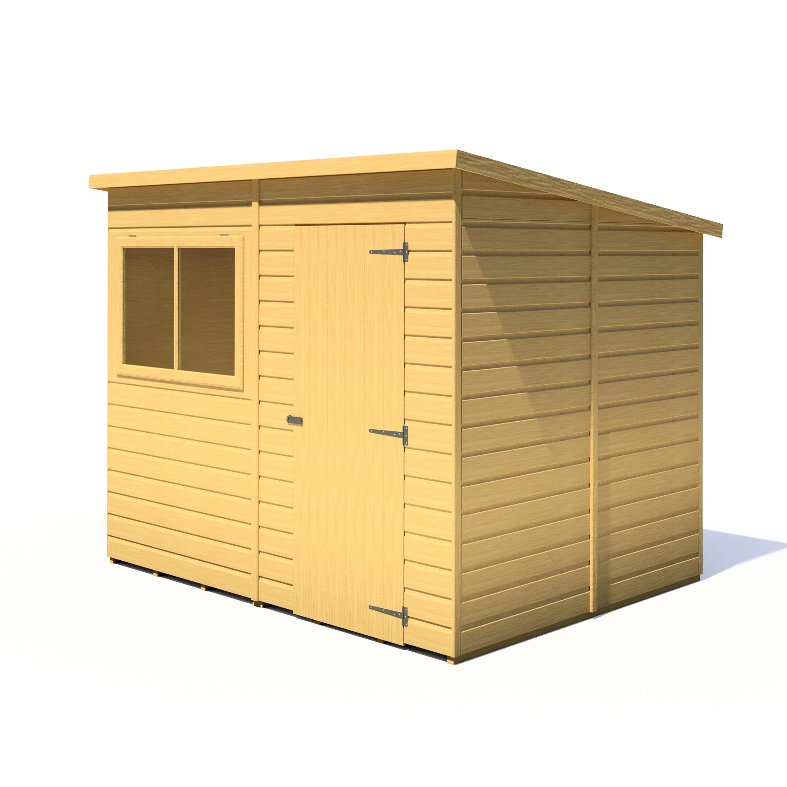 Hampshire 5' 9" x 7' 10" Pent Shed - Premium Dip Treated Shiplap - Image 8