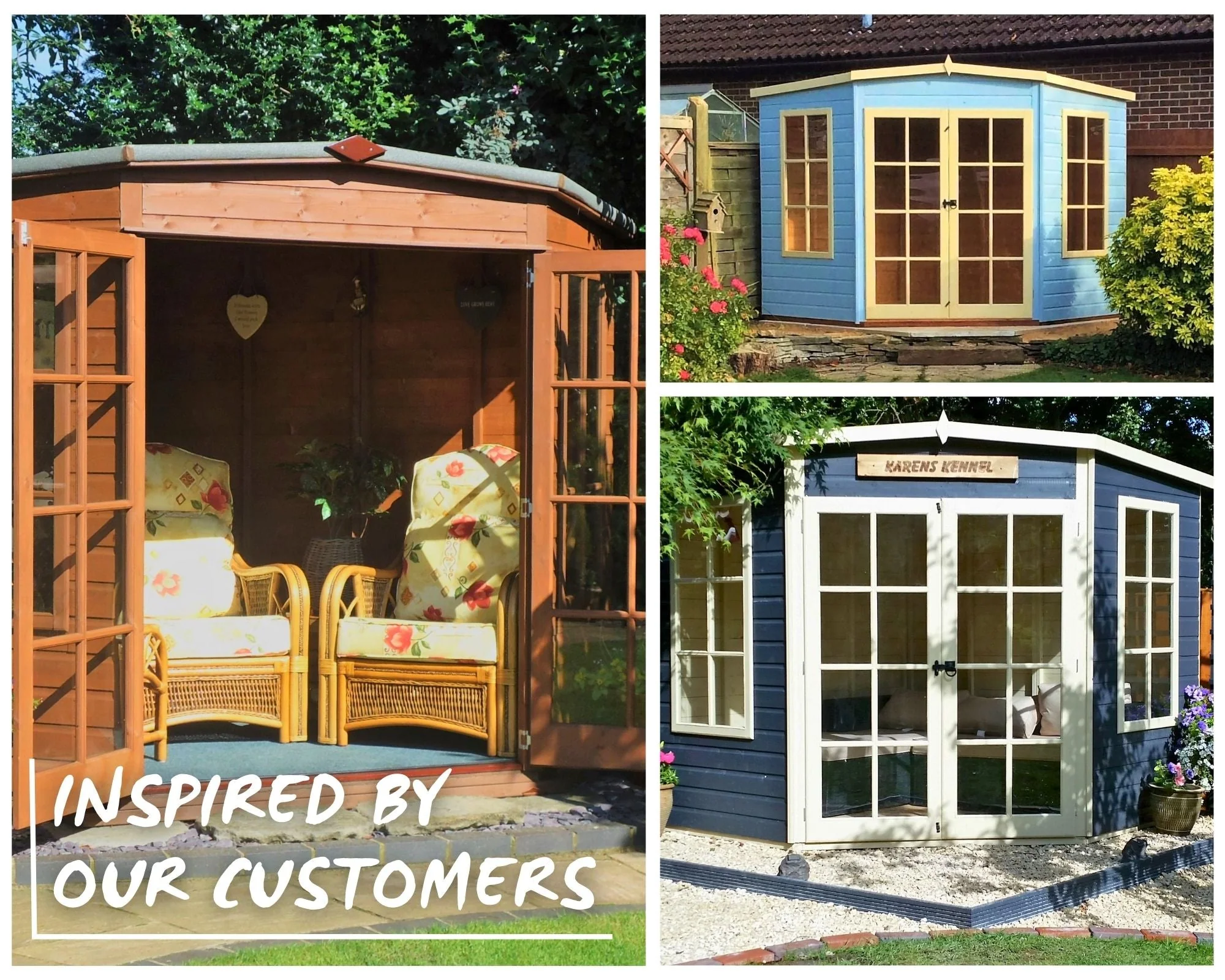 Hampton 7' 1" x 7' 4" Flat Summerhouse - Premium Dip Treated Shiplap - Image 5