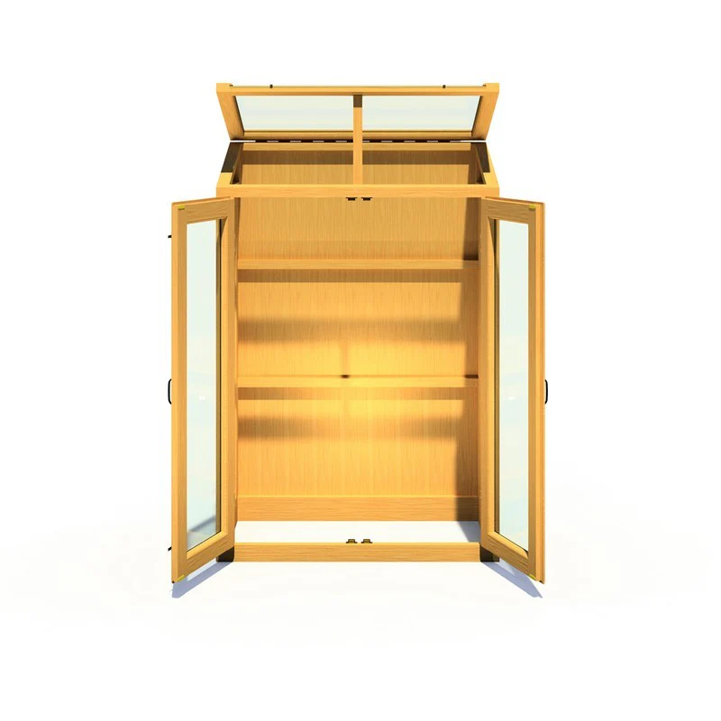 Shire Heydon 1' 8" x 3' 5" Pent Greenhouse - Classic Coated - Image 3